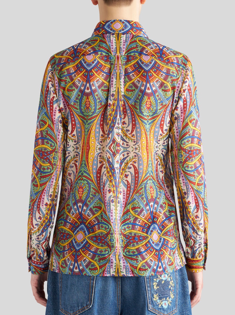 PRINTED COTTON SHIRT - 4