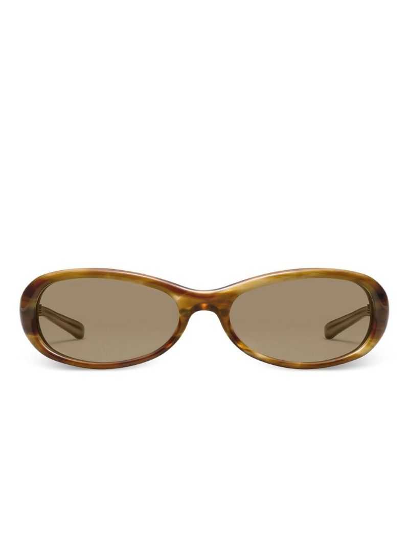 GENTLE MONSTER Groovy T8 oval-frame sunglasses outlook