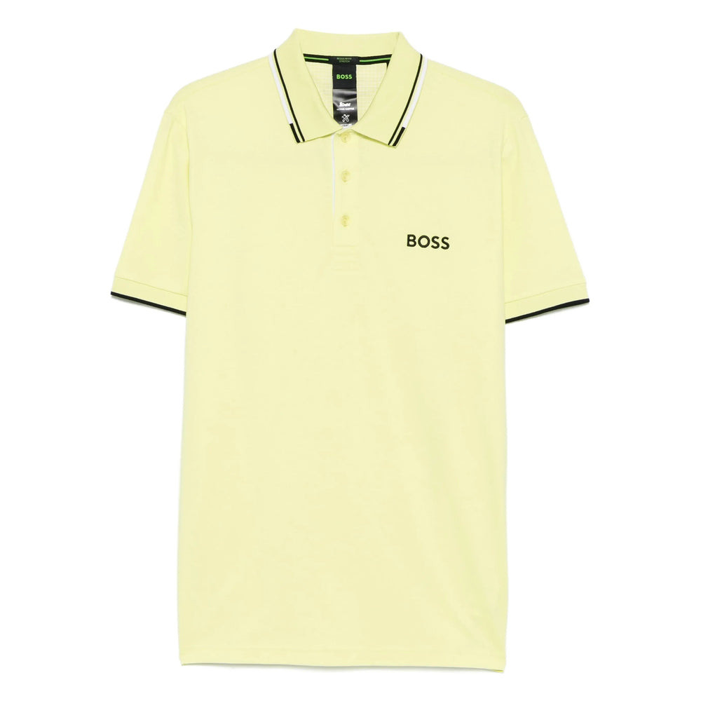Boss Yellow Polo Shirts Men - 1
