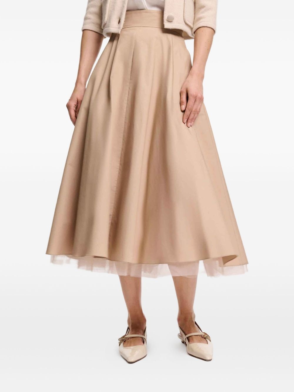 cotton midi skirt - 2