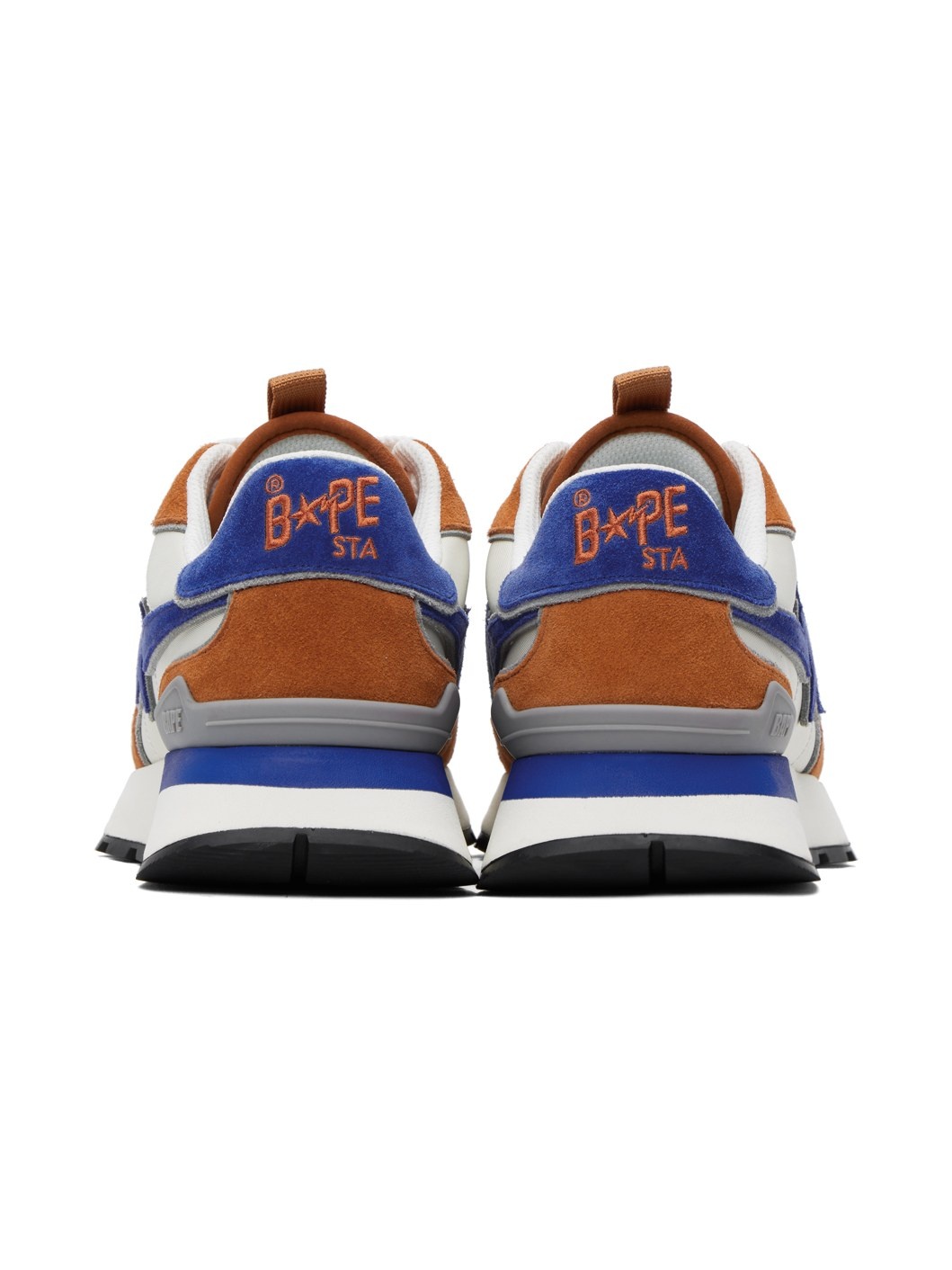 Orange & Blue Road STA Express Sneakers - 2