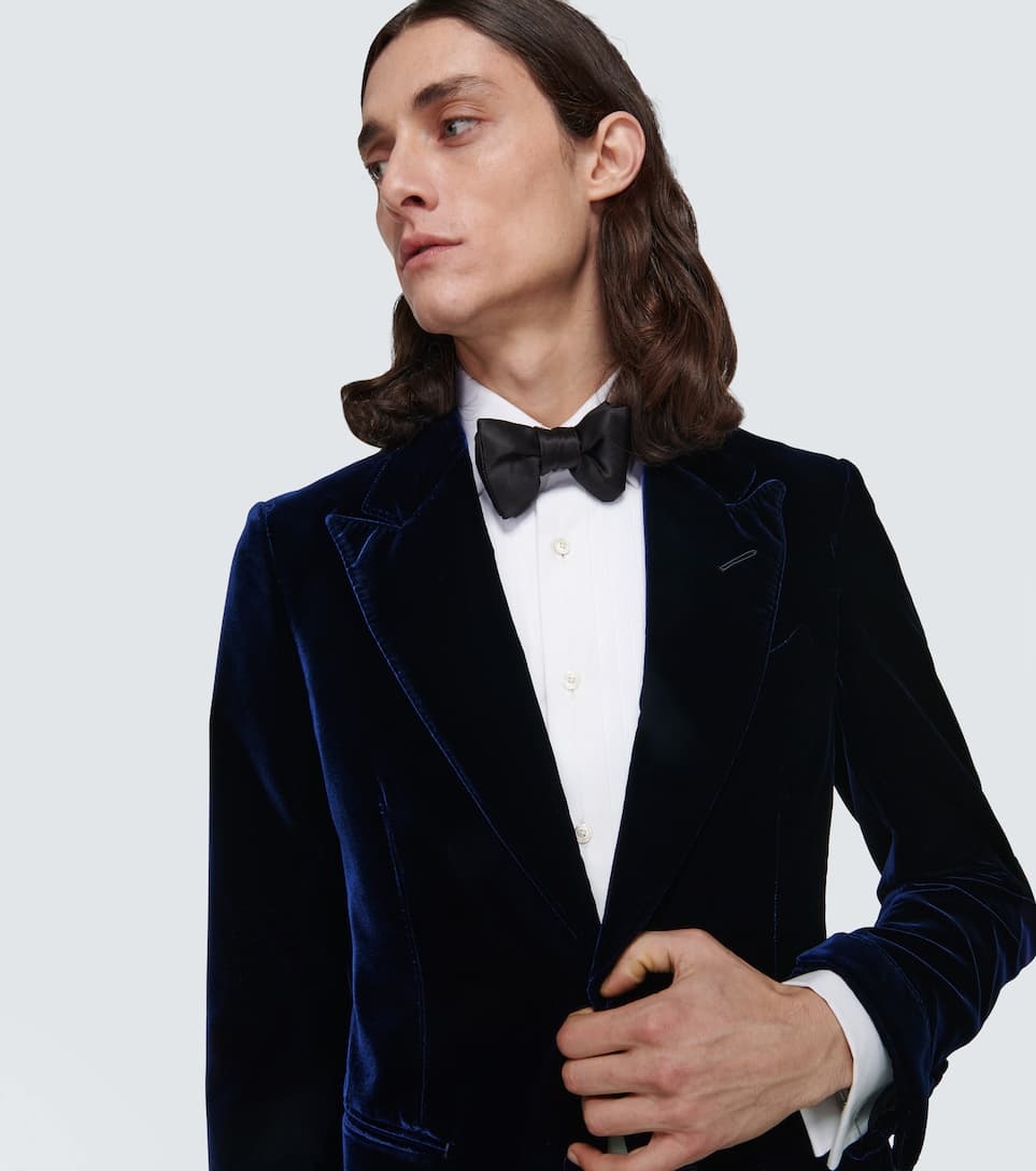 Shelton velvet blazer - 5