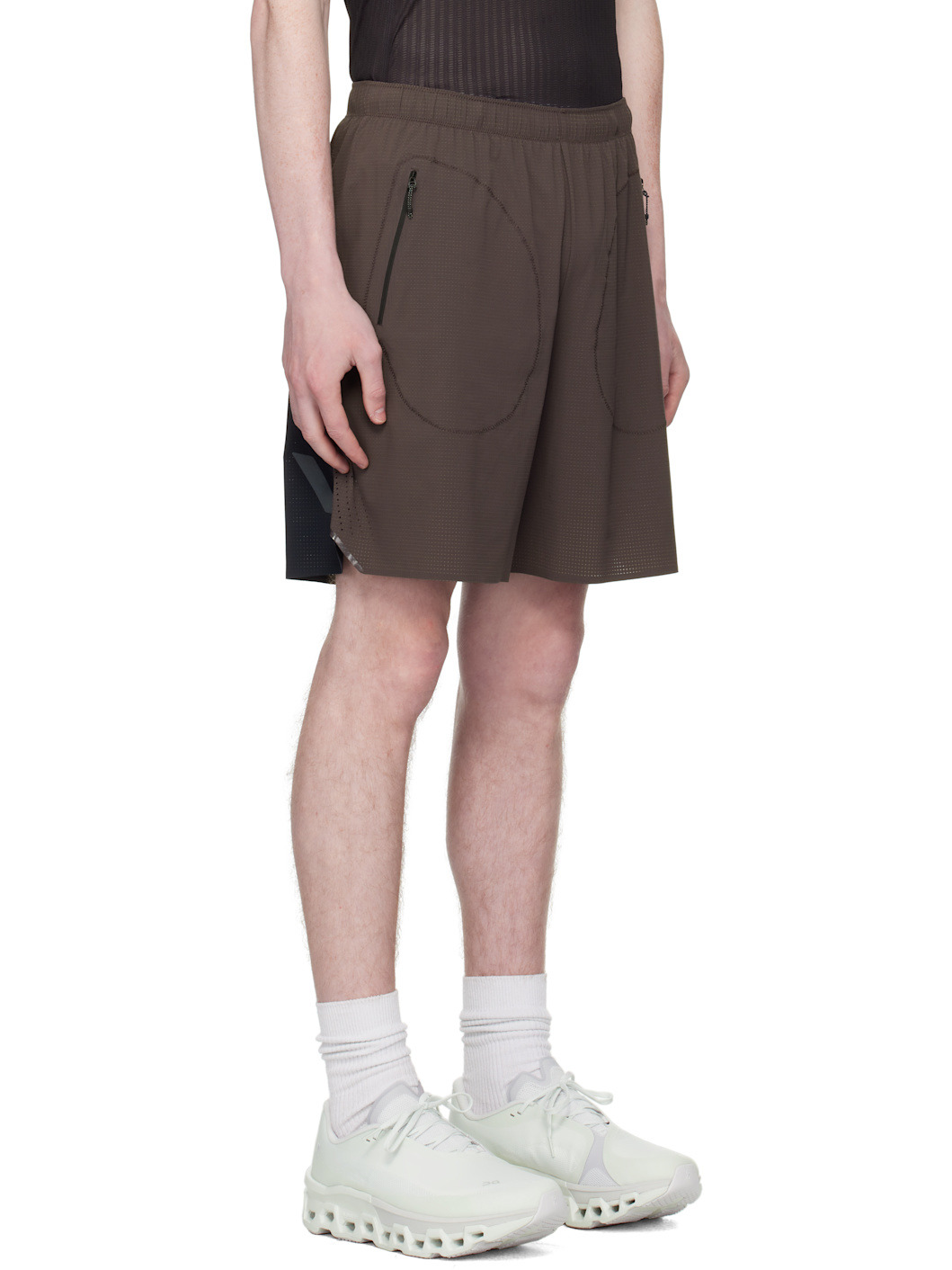 Gray & Black Long Summer Shorts - 2