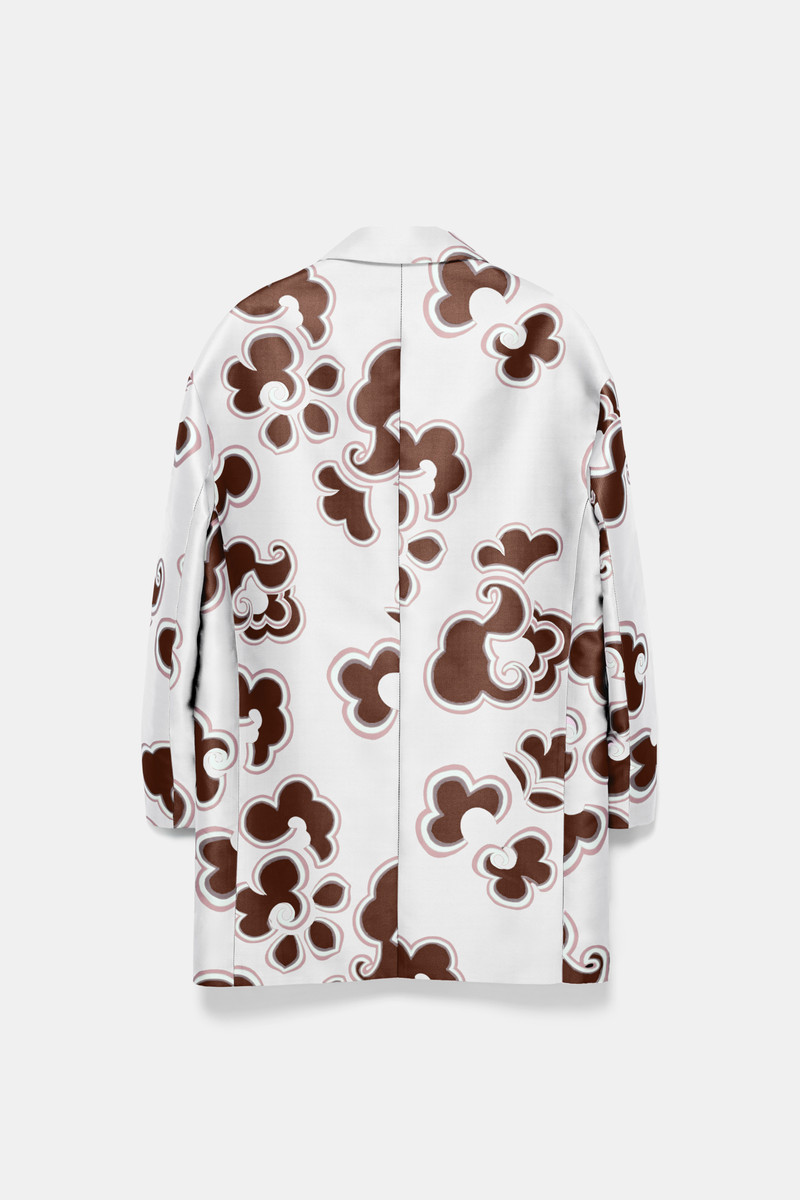 FLORAL STATEMENT coat 7