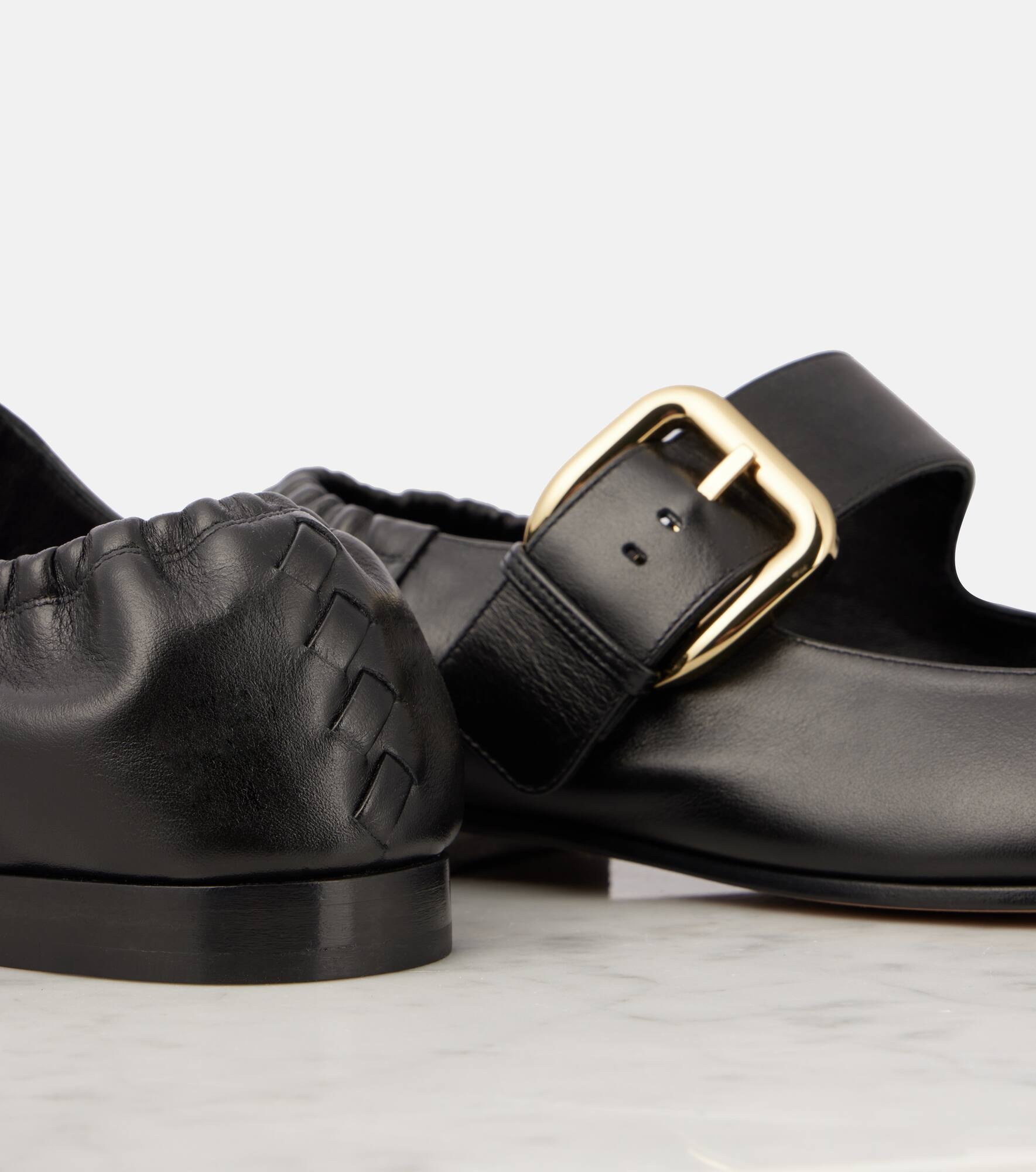 Astaire leather Mary Jane flats - 5
