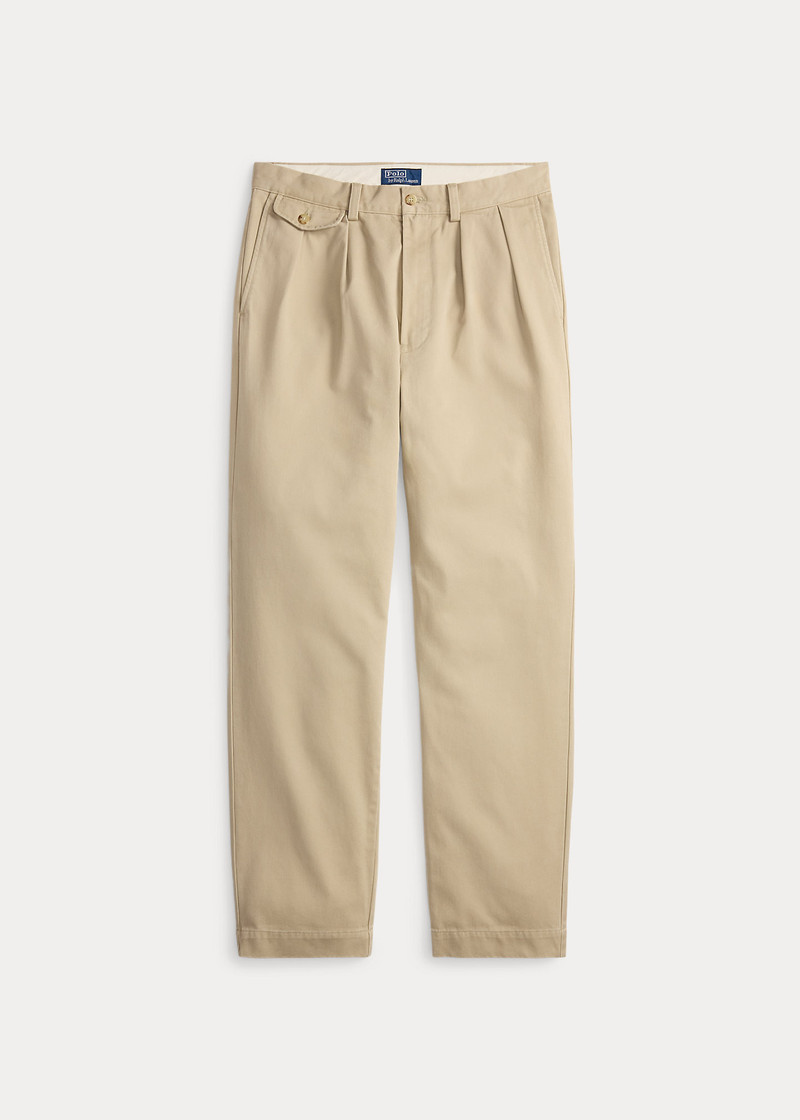 Whitman Relaxed Fit Pleated Chino Pant 1