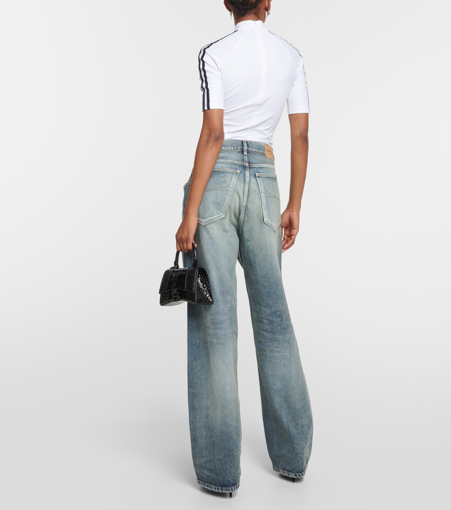 High-rise straight jeans - 3