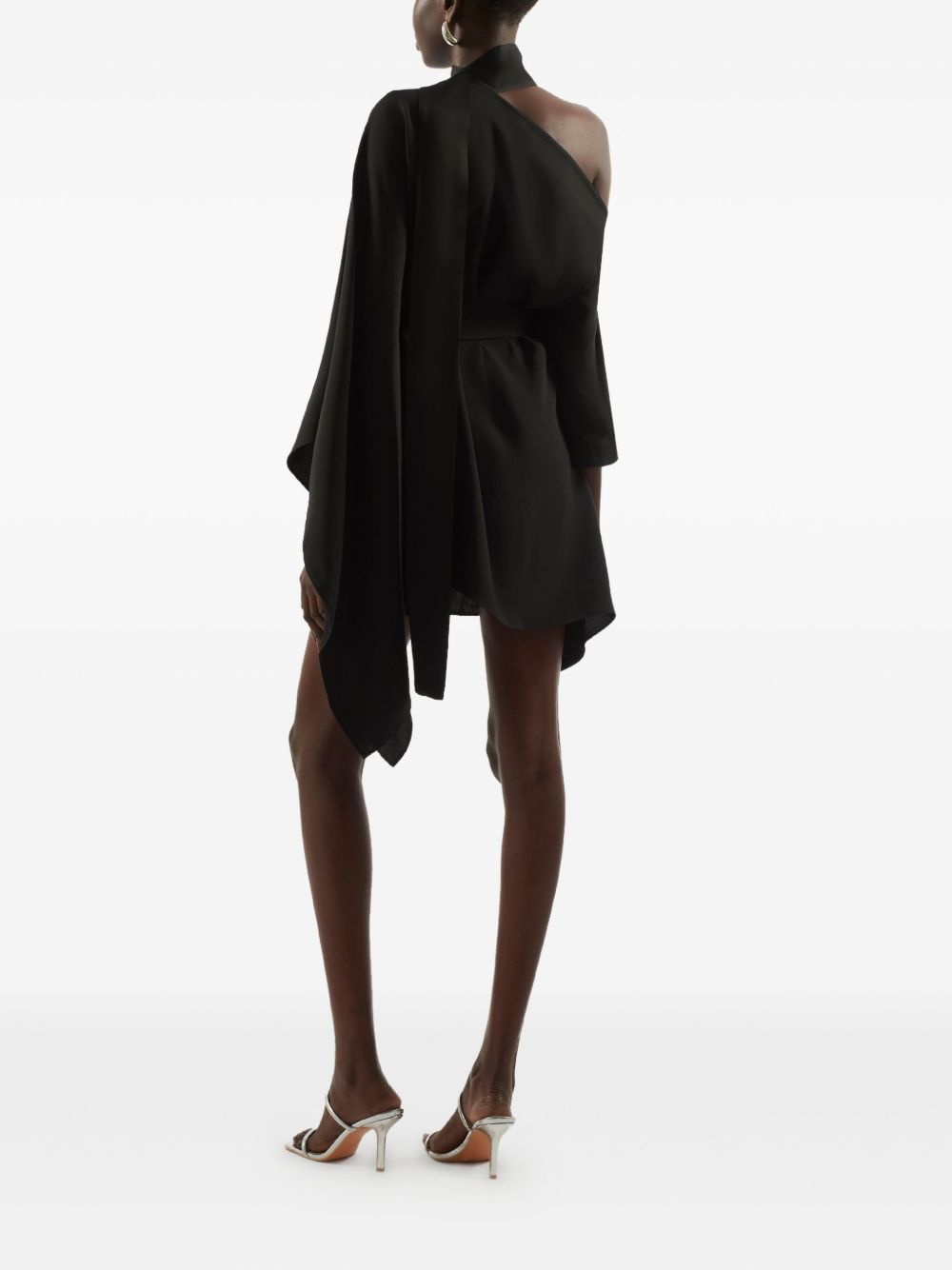 Taylor one-shoulder mini dress - 4