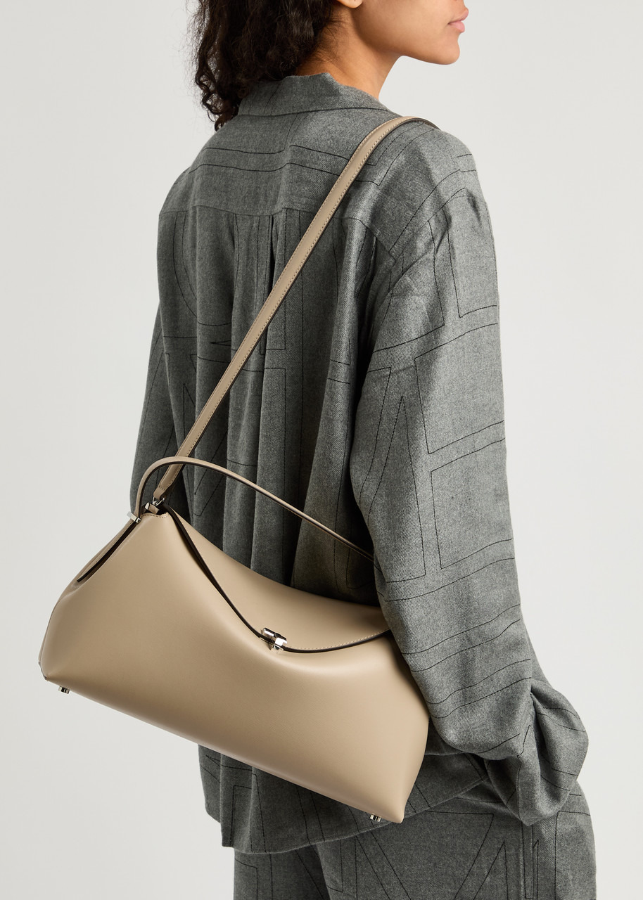 Toteme T-Lock Leather top Handle bag - 6
