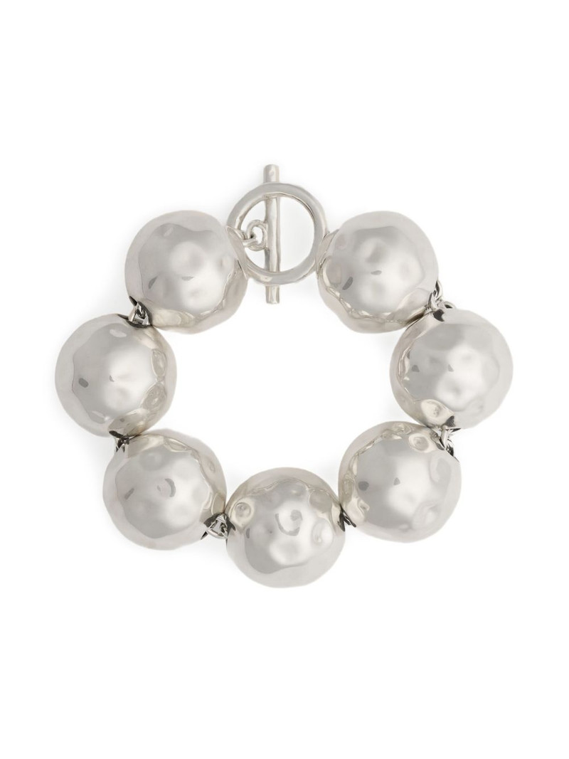 hammered sphere bracelet 1
