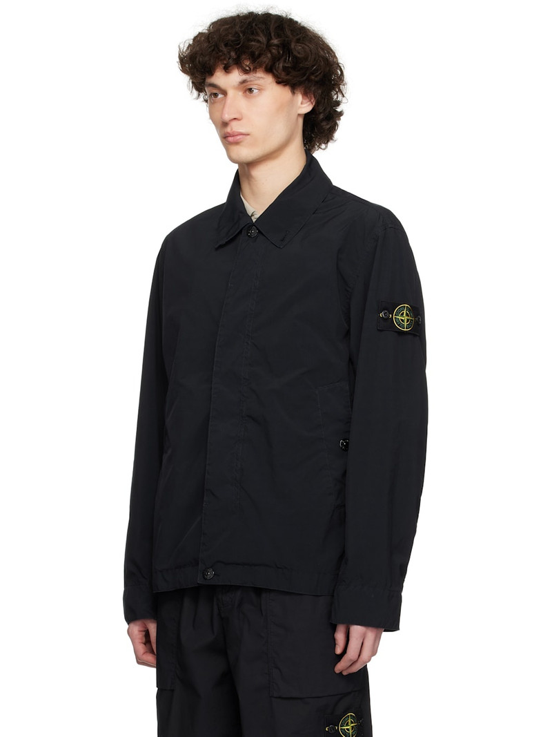 Stone Island Navy Light Compact Touch Poly-TC Jacket outlook