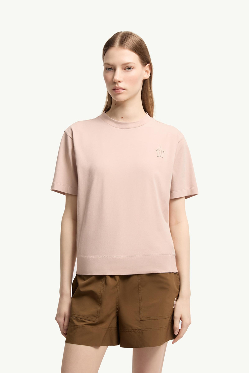 Logo Patch Cotton Blend T-Shirt (Three Pack) 4
