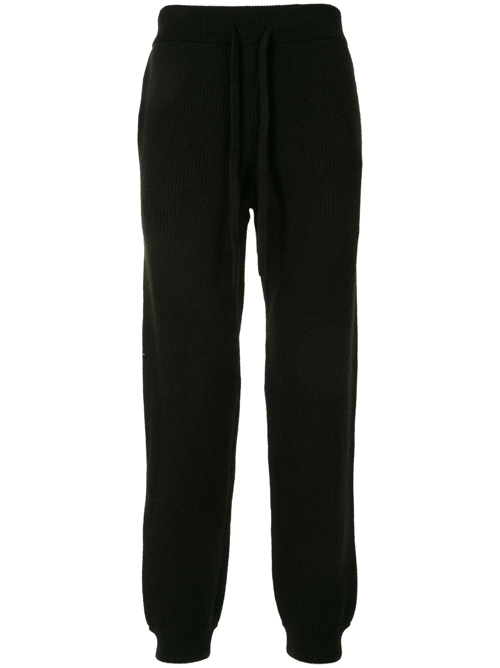 high-rise straight-leg track pants - 1