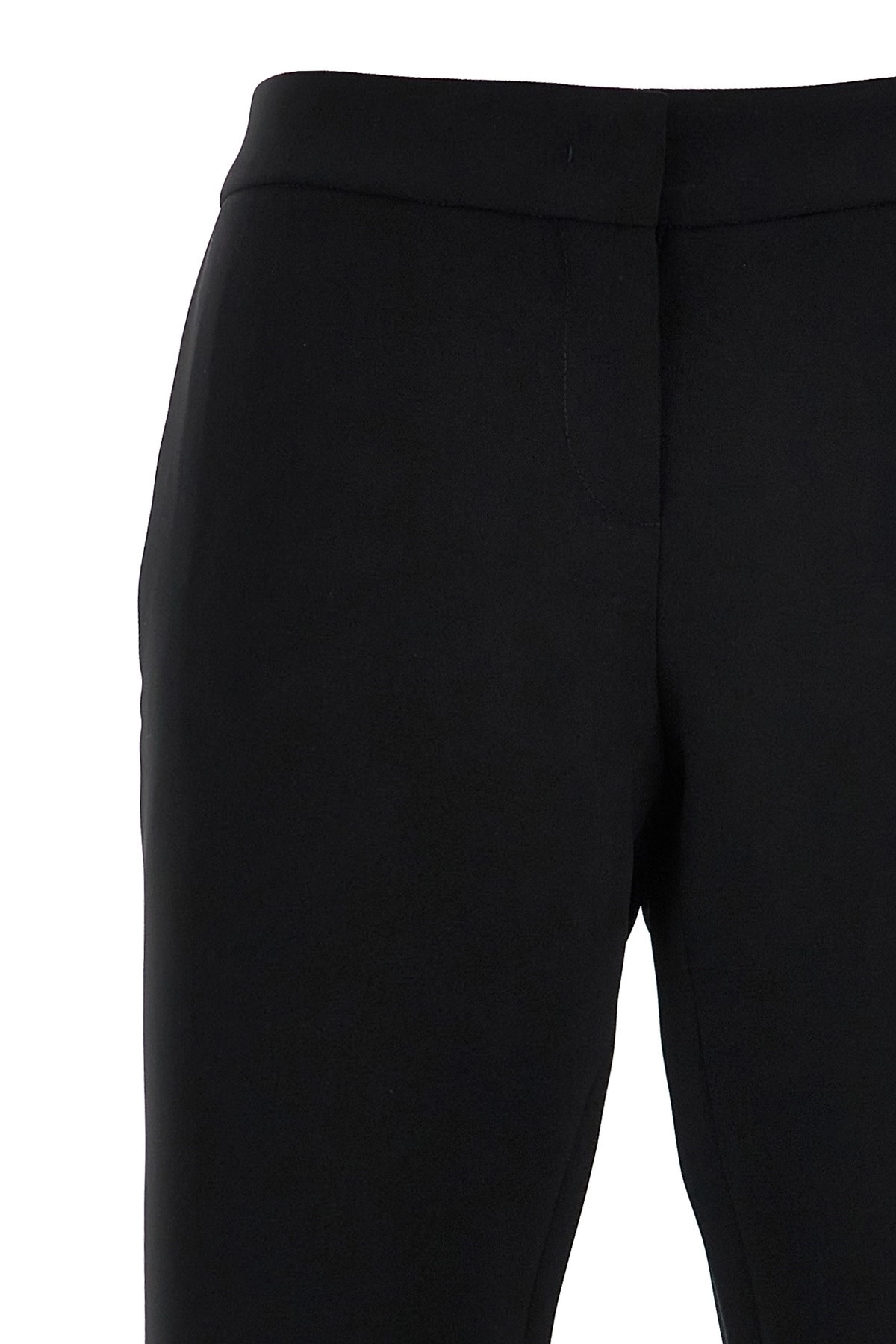 Crepe flared pants - 4