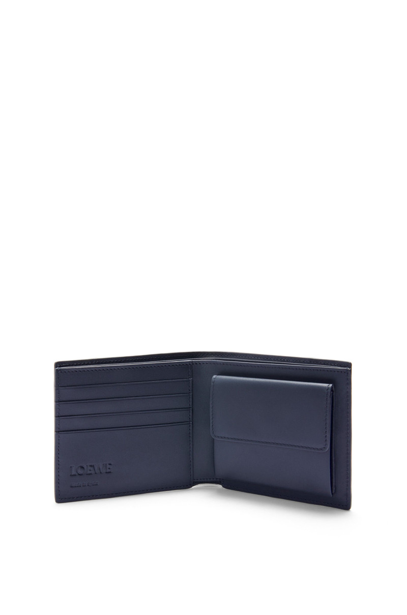 Loewe Puzzle bifold coin wallet in classic calfskin outlook