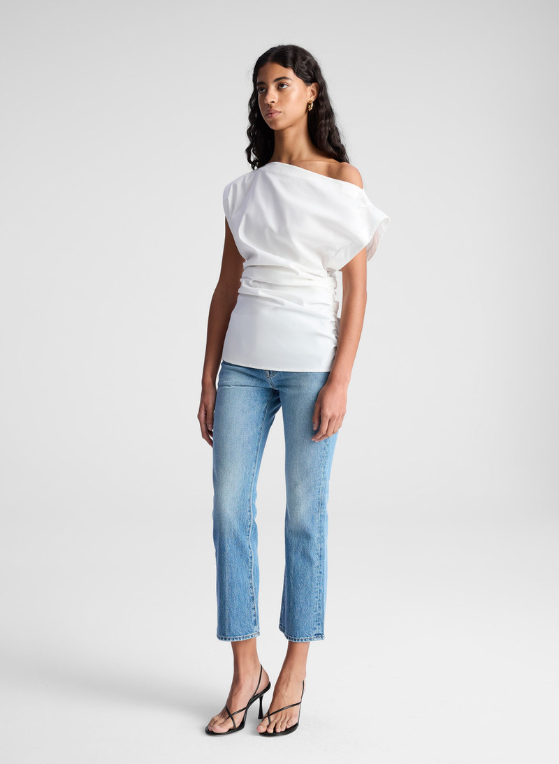 Nara Stretch Cotton Off Shoulder Top 5