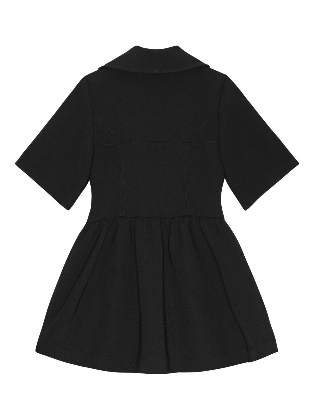 zip-up minidress - 6