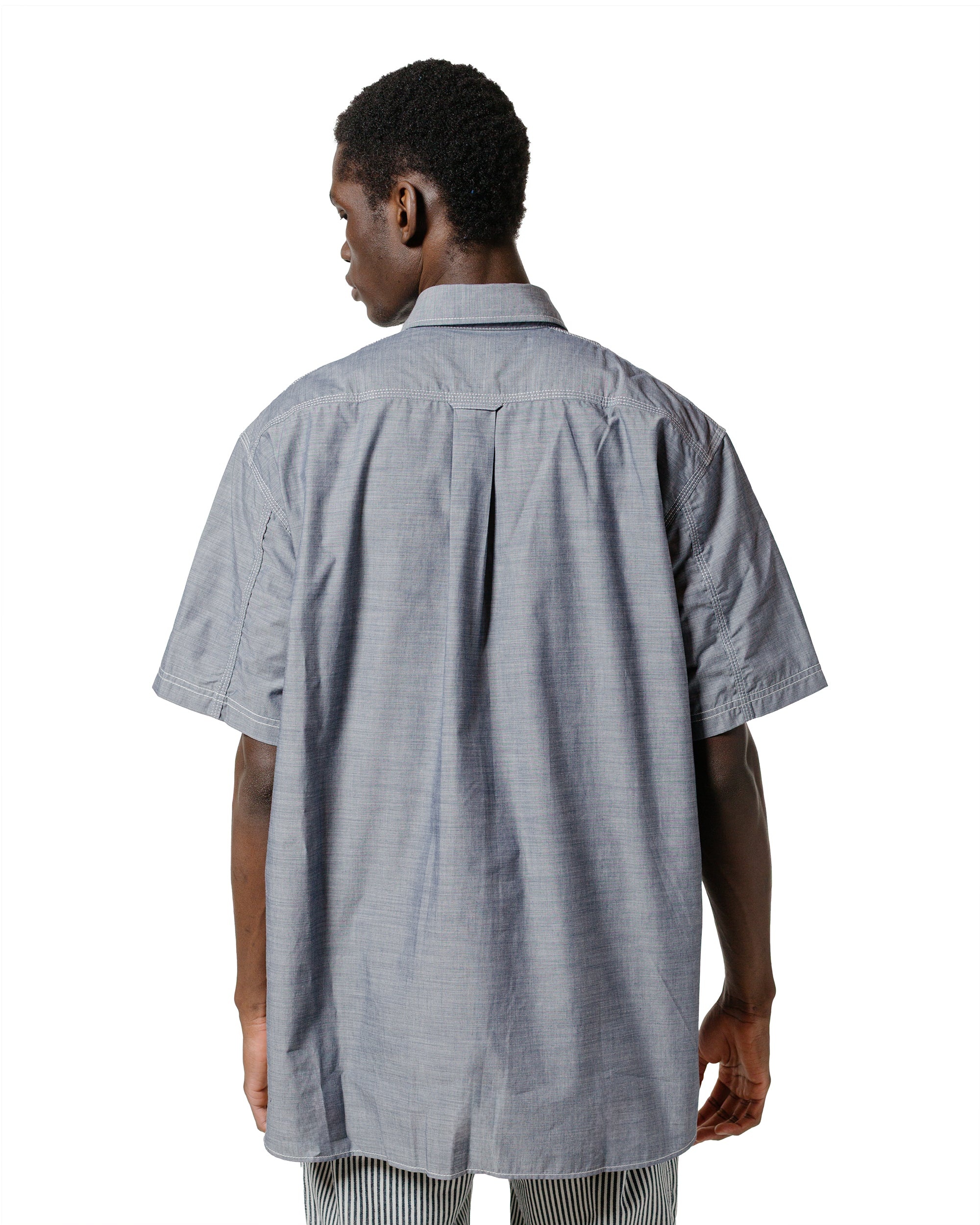 Chambray Shirt Grey - 3