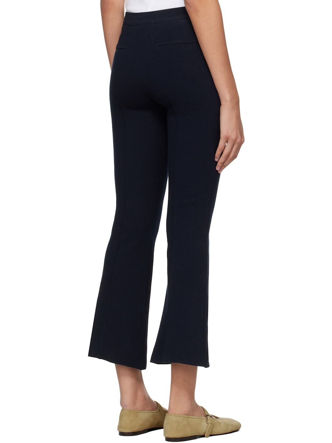 Navy Kick Trousers - 3