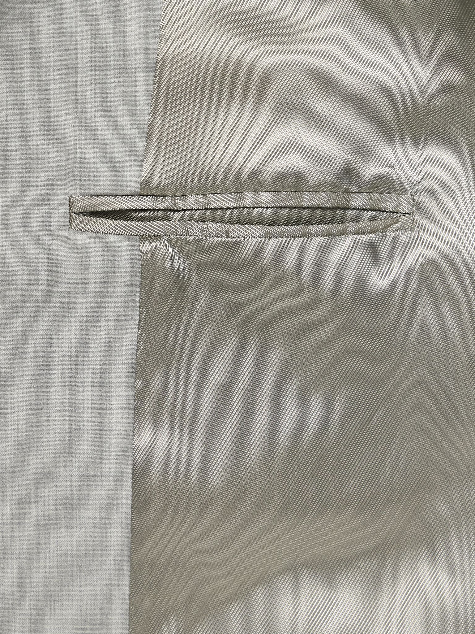 Wool Blazer Light gray - 5
