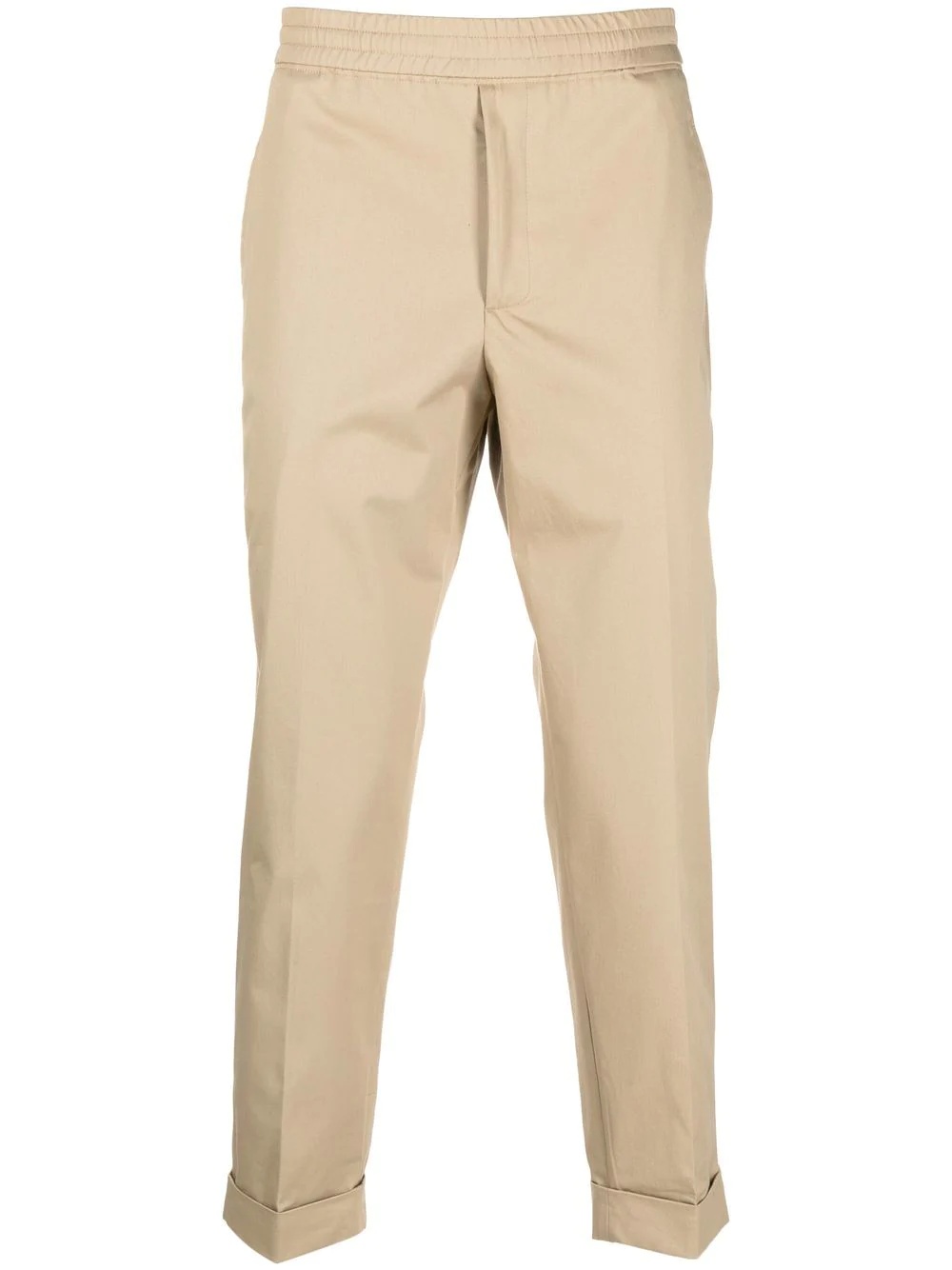 cropped tailored trousers - 1