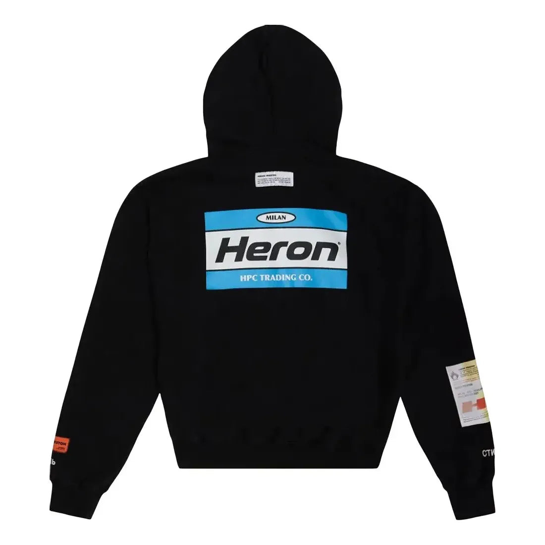 HERON PRESTON Zip Heron Gum Jacket 'Black' HMBE007F21JER0021040 - 2