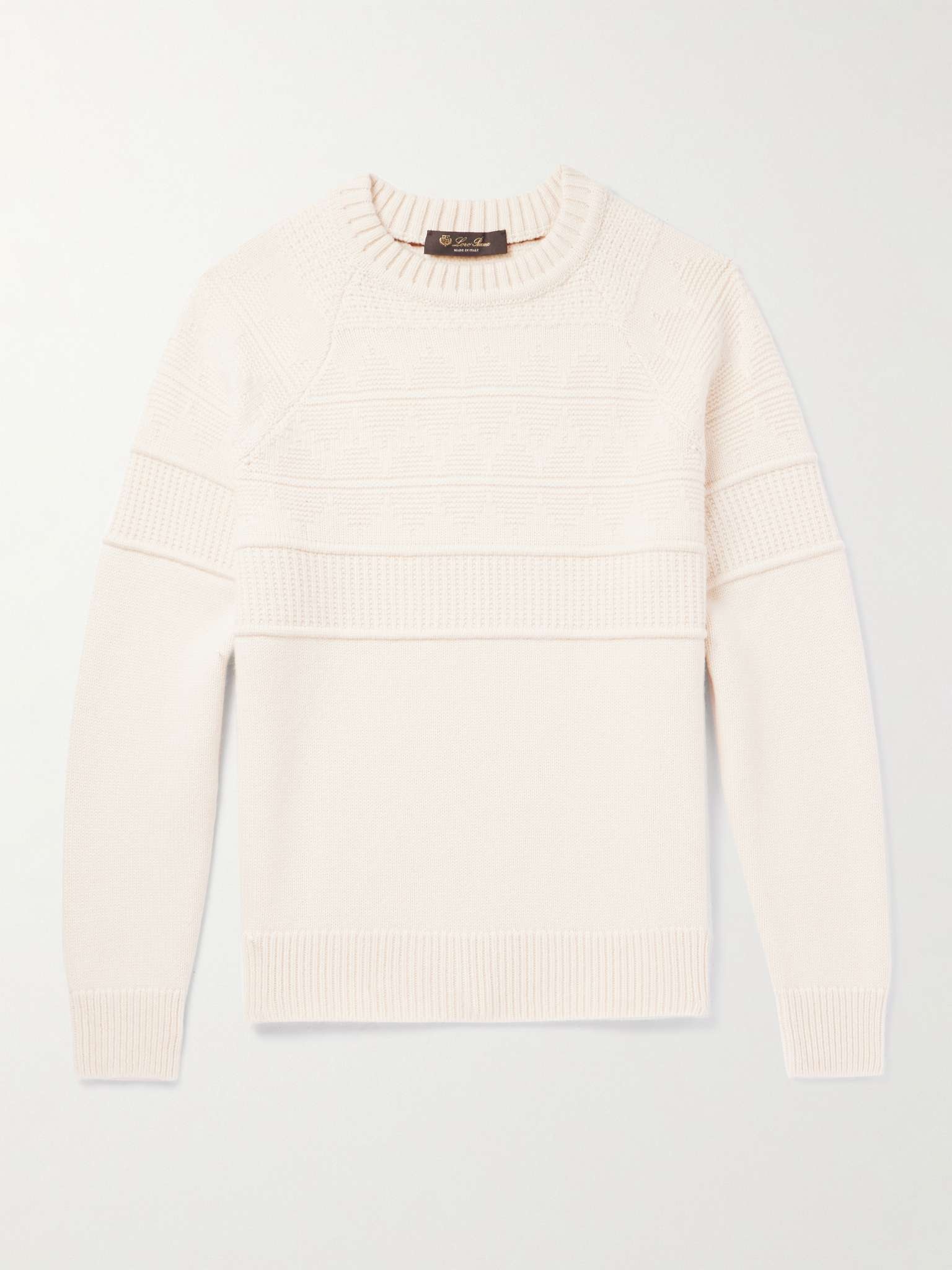 Knitted Cashmere Sweater - 1