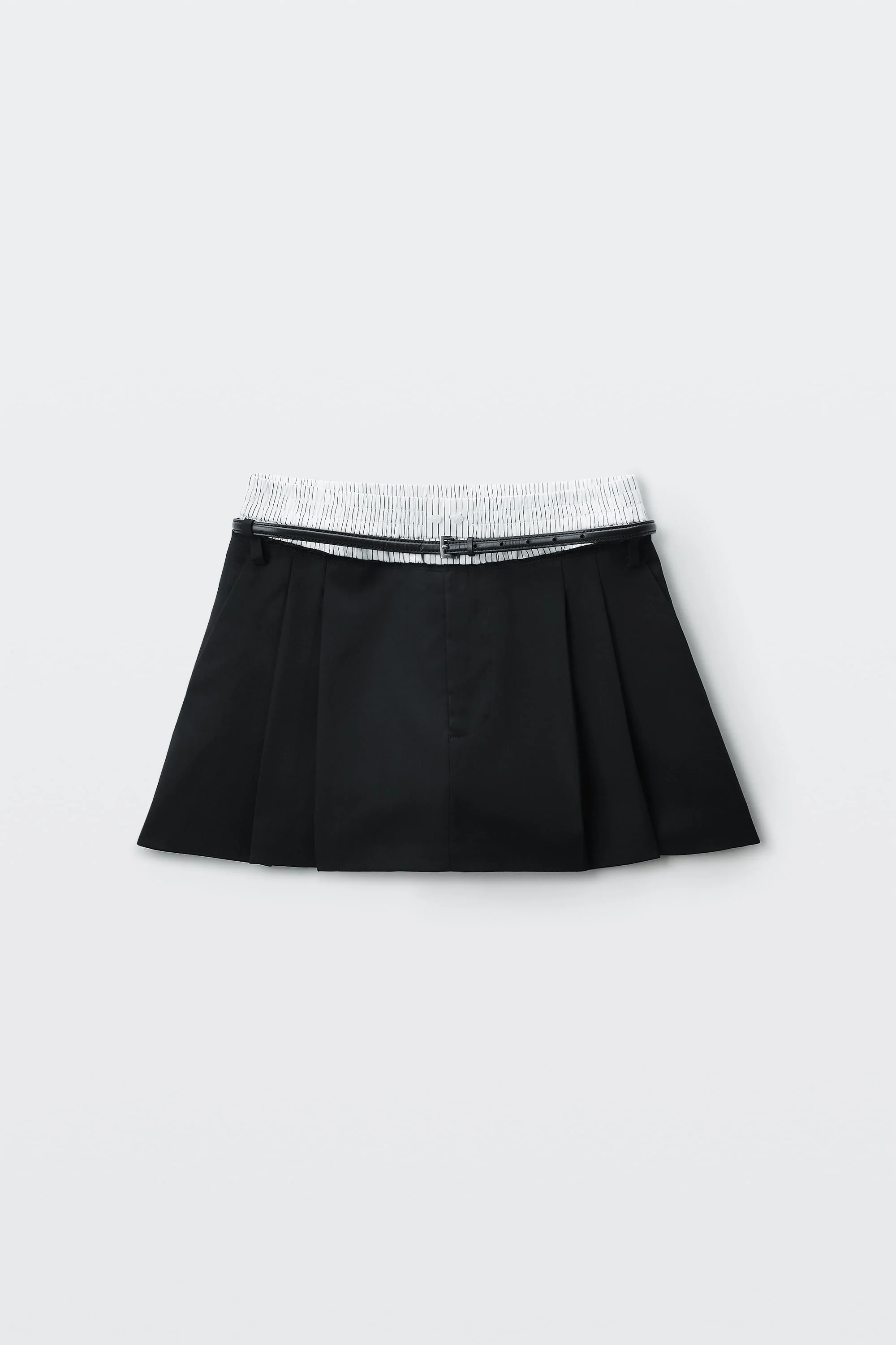 MID-RISE LAYERED BOXER TAILORED PANT - 1