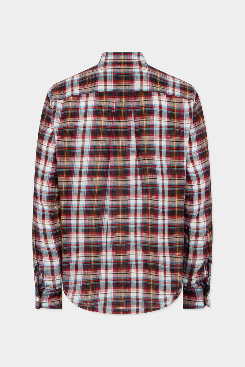 DSQUARED2 CANADIAN VINTAGE LINEN SHIRT outlook