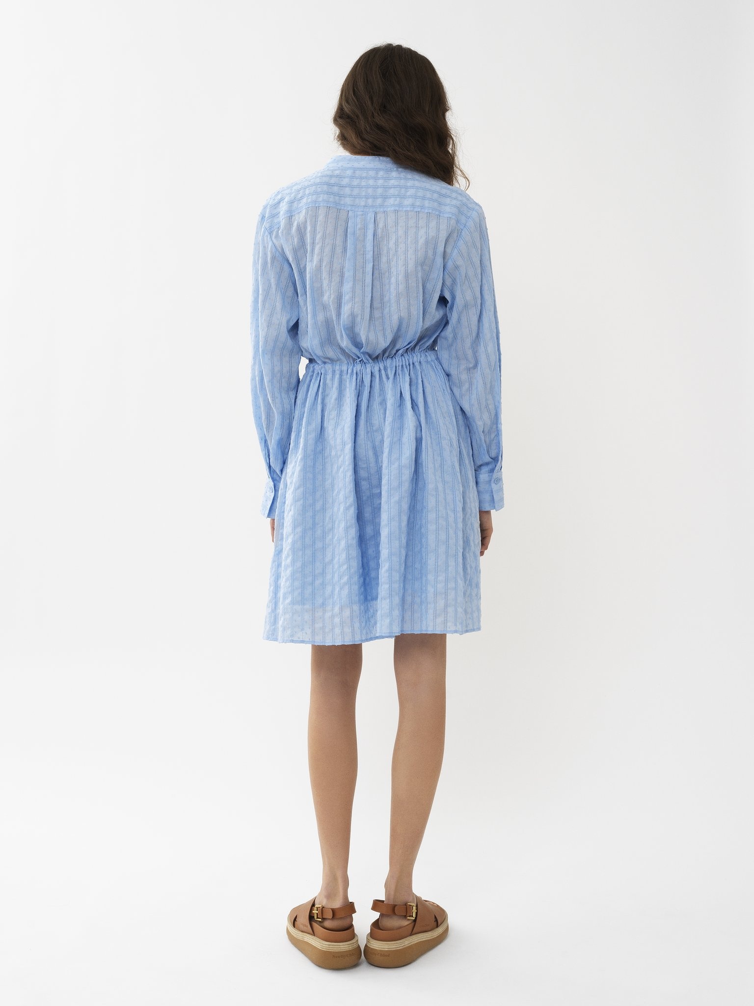 EMBROIDERED SHIRT DRESS - 3