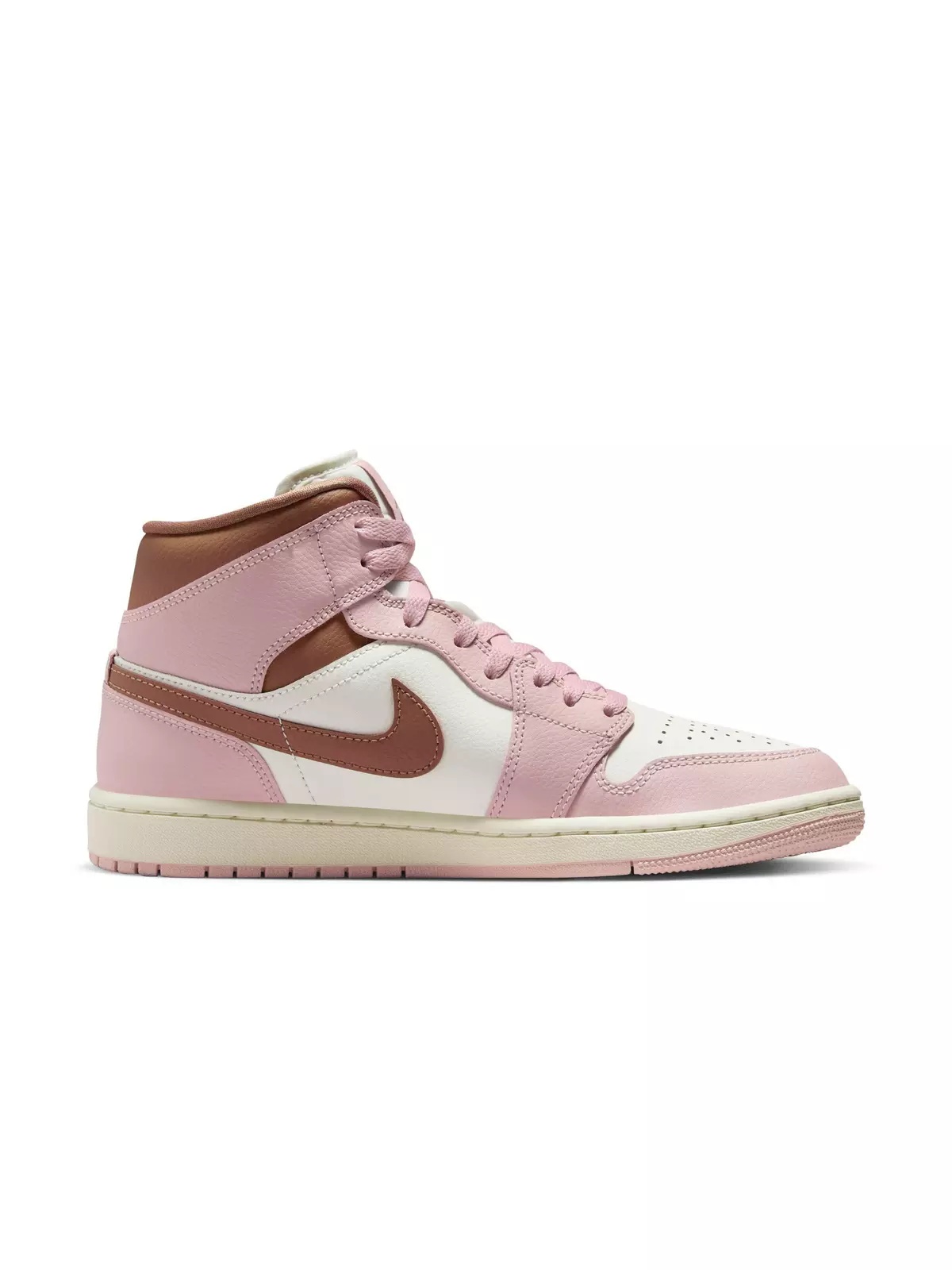 1 Mid "Pink Oxford/Archaeo Brown/Sail" Women's Shoe - 2