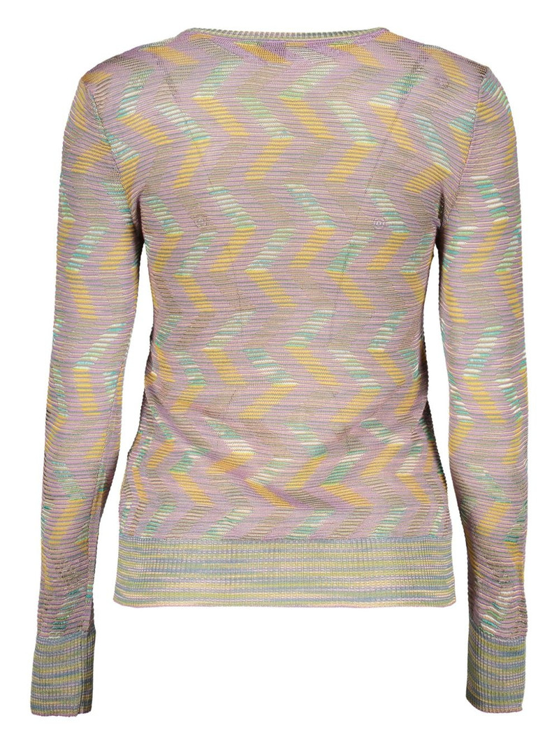 Missoni zigzag-pattern jumper outlook