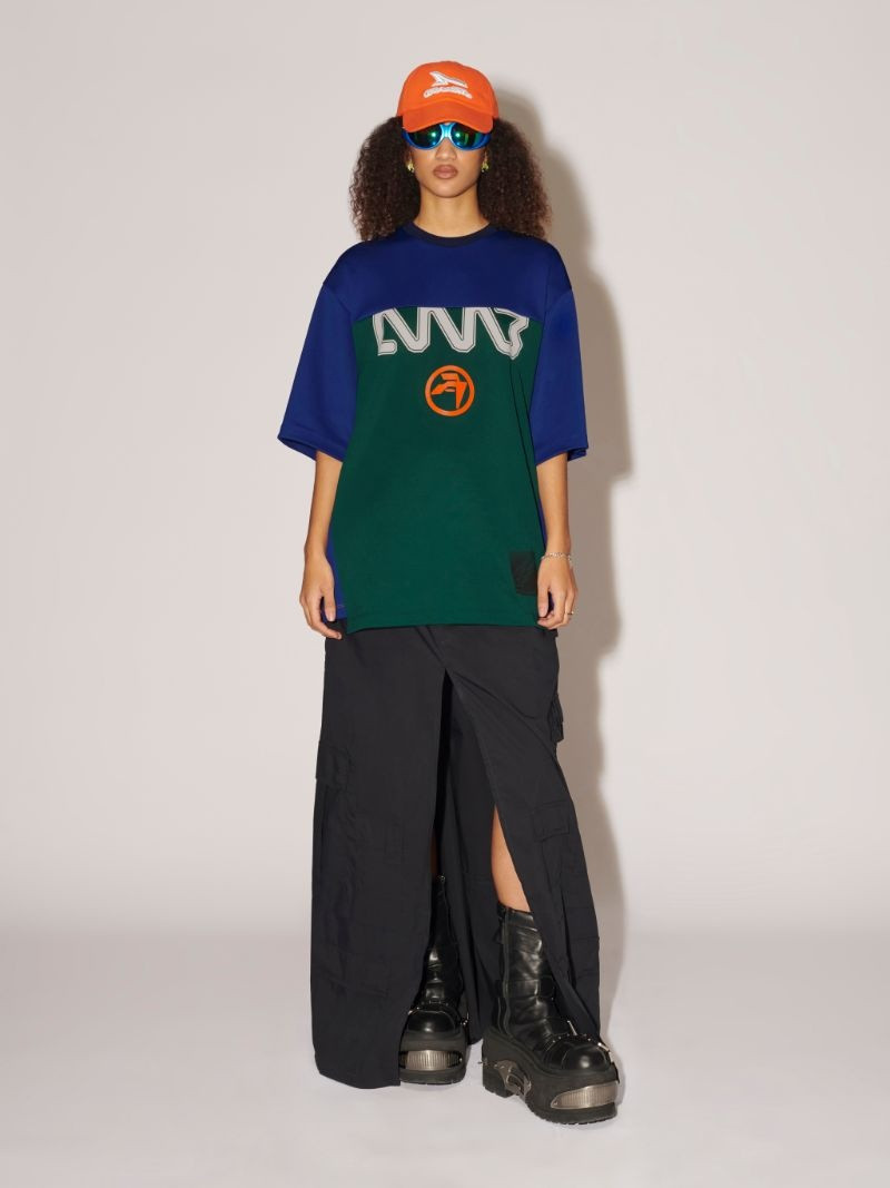 PANELLED GRAPHIC SS T-SHIRT 3