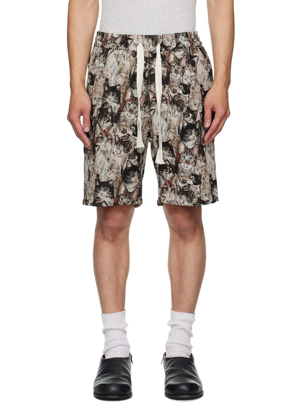Multicolor N°08 Catshorts Gobelin Shorts - 1