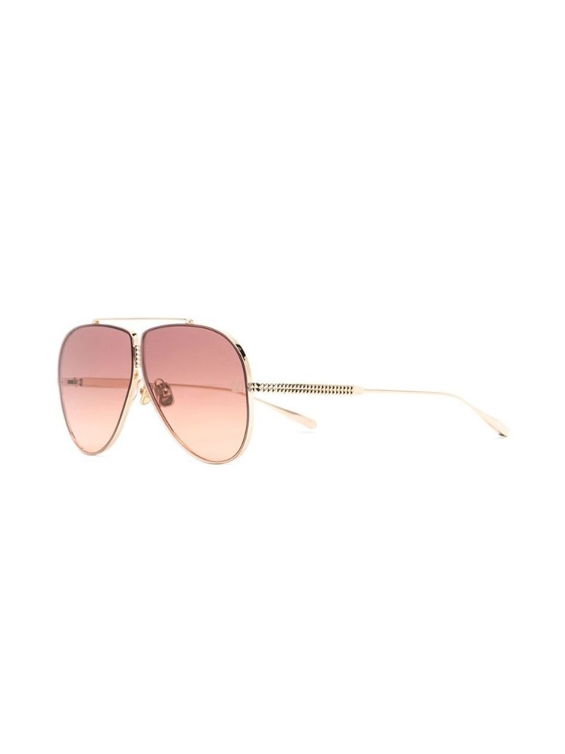 Rockstud pilot-frame sunglasses - 2