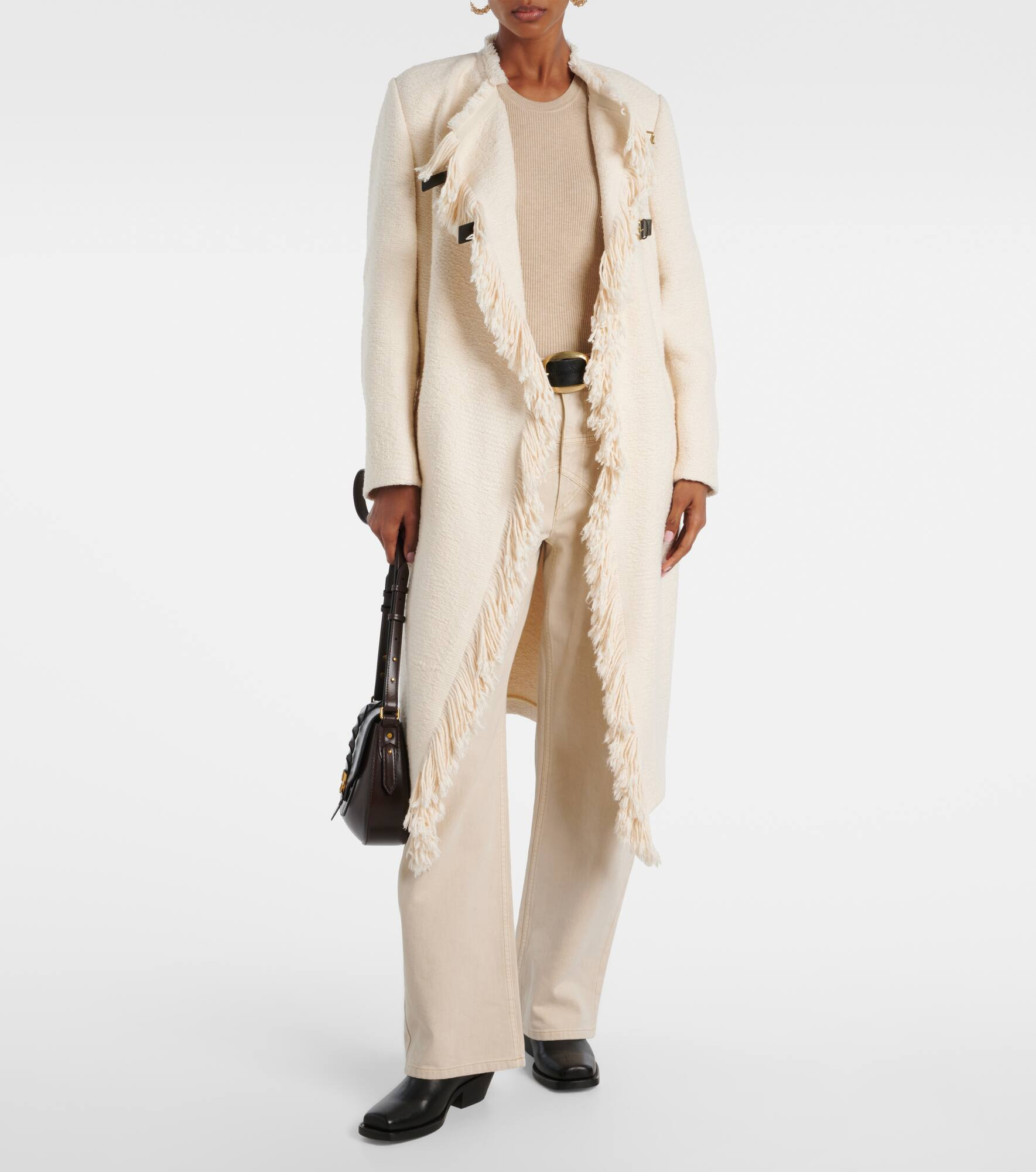 Gameia cotton and linen coat - 7