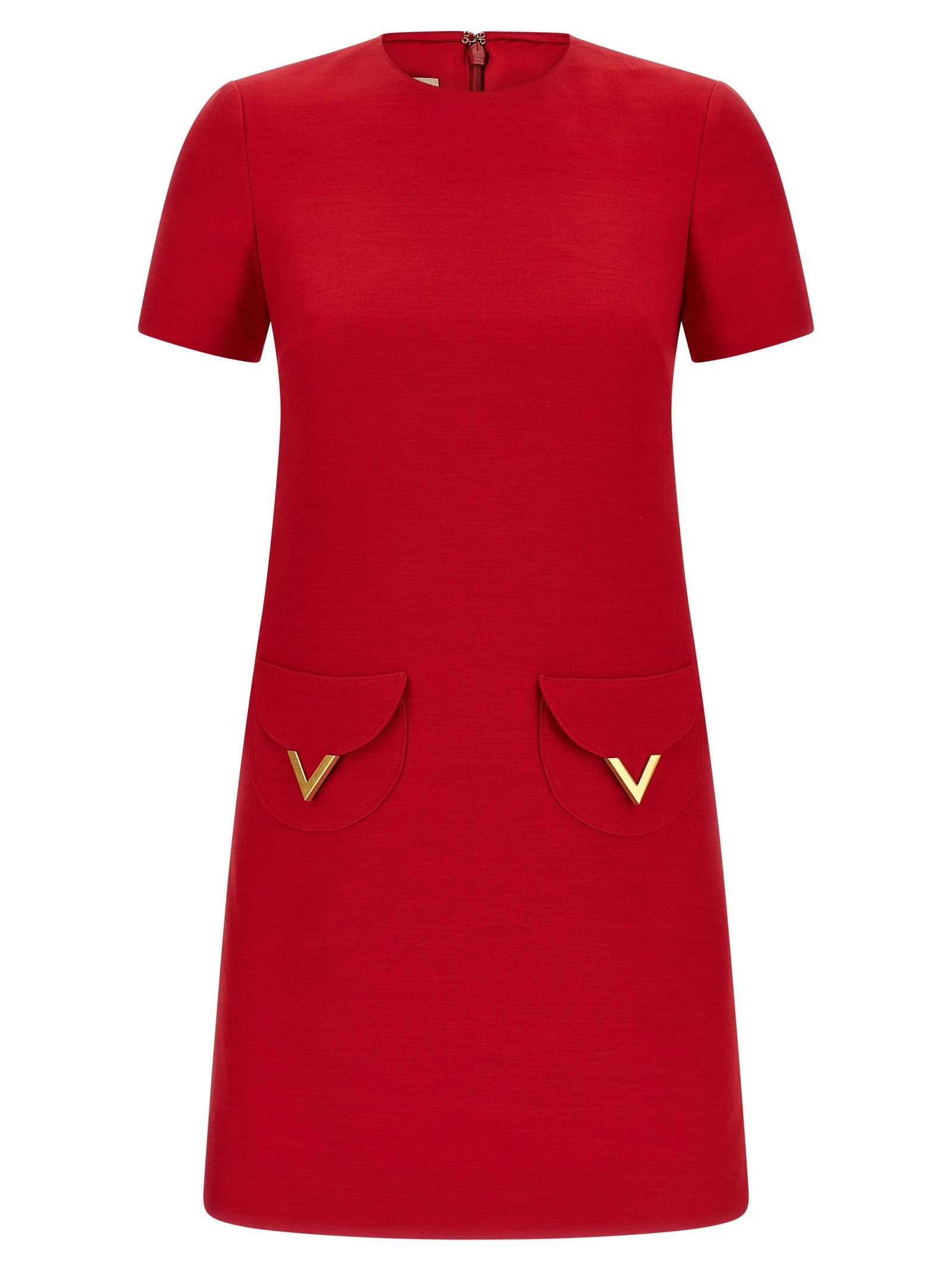 Valentino Garavani Women Valentino Garavani V Gold Dress - 1