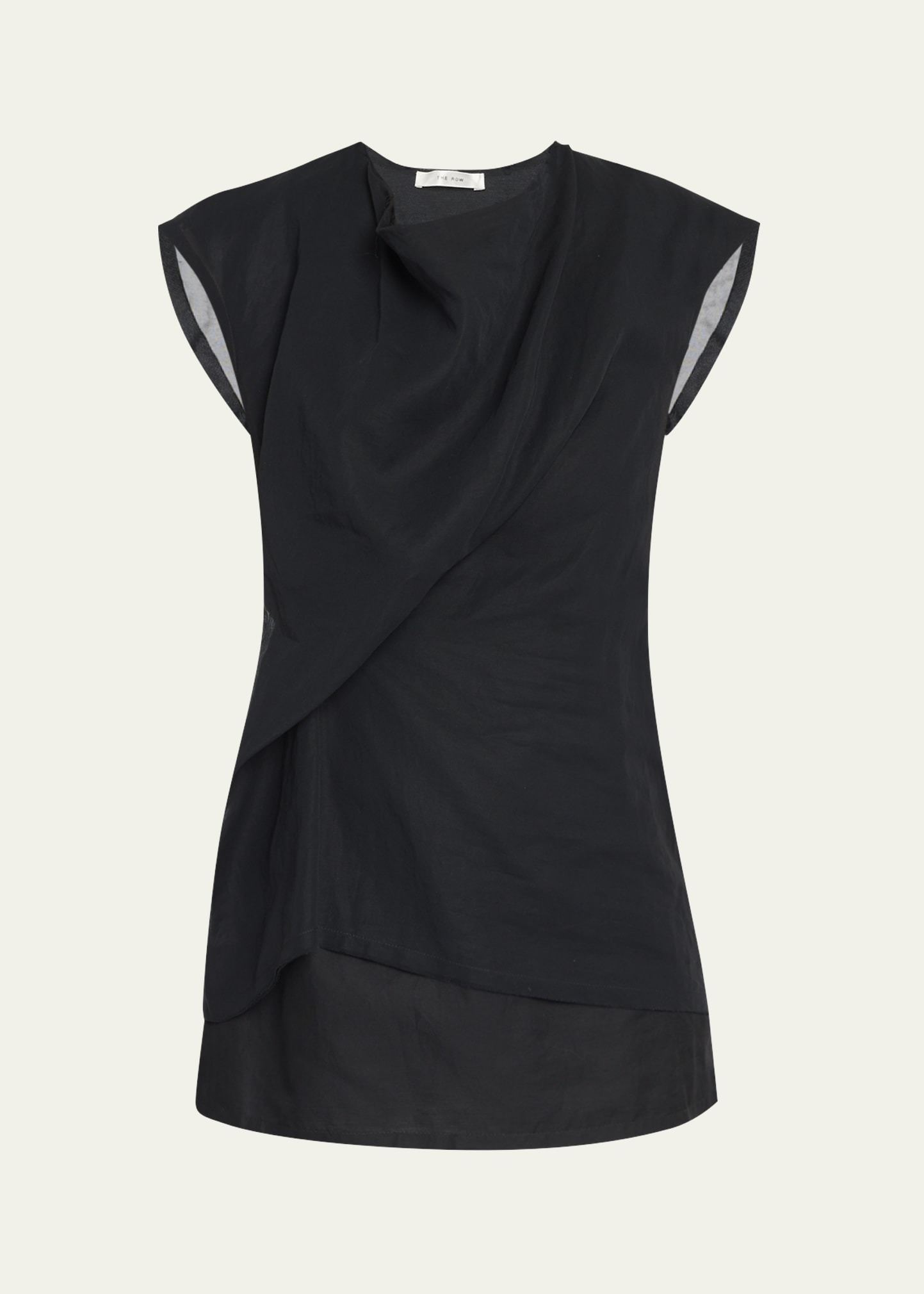 Inawa Draped Layered Sleeveless Top - 1