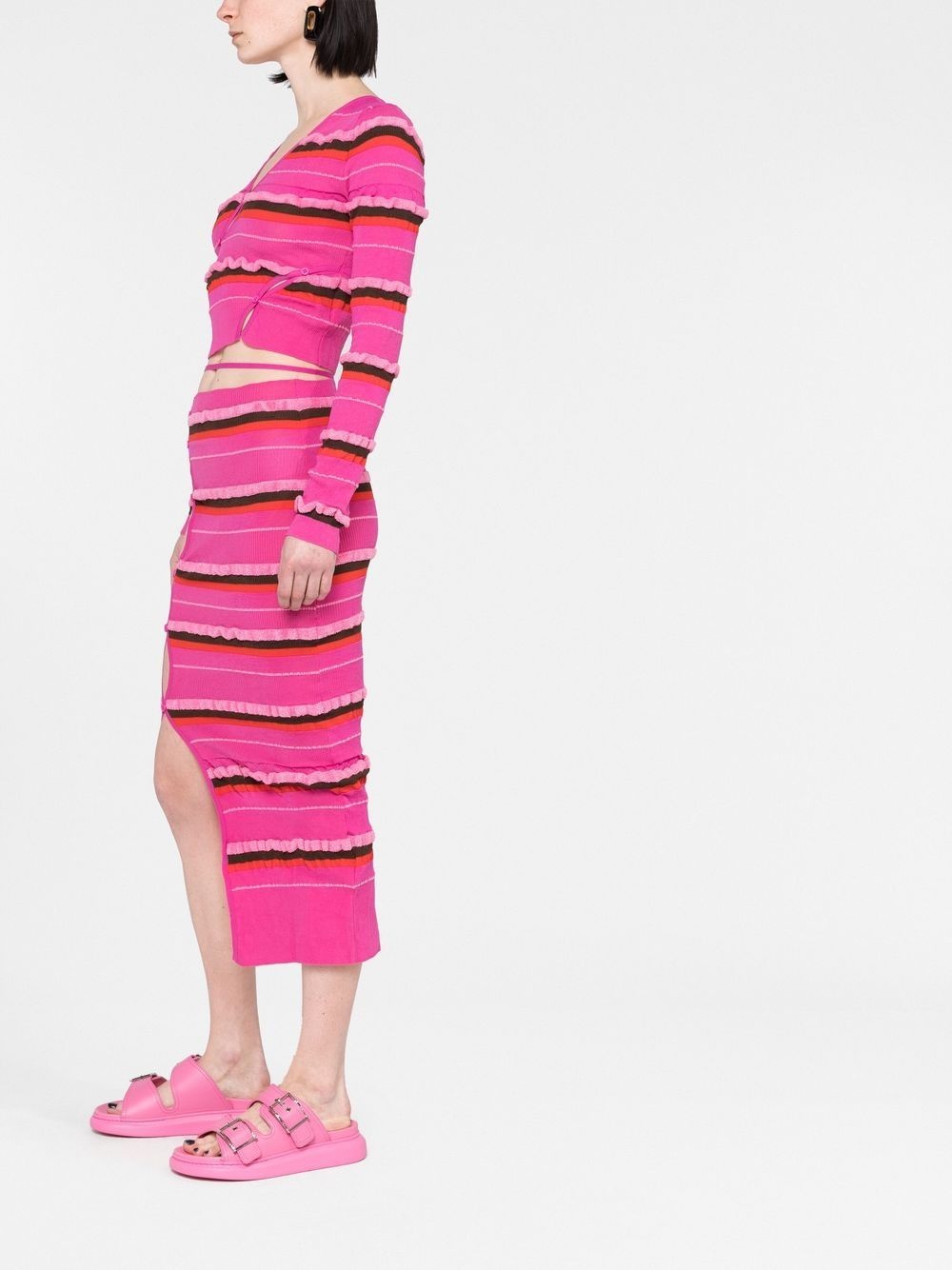 La jupe maille Concha midi skirt - 6