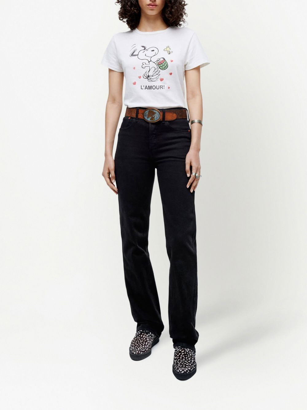 straight-leg high-rise jeans - 2