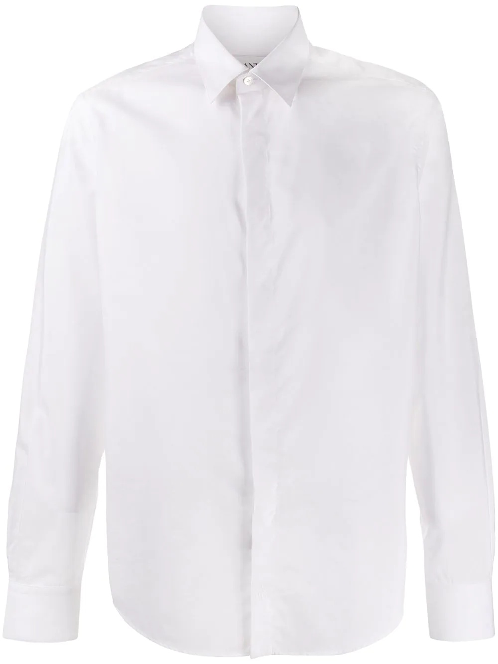 concealed placket shirt - 1