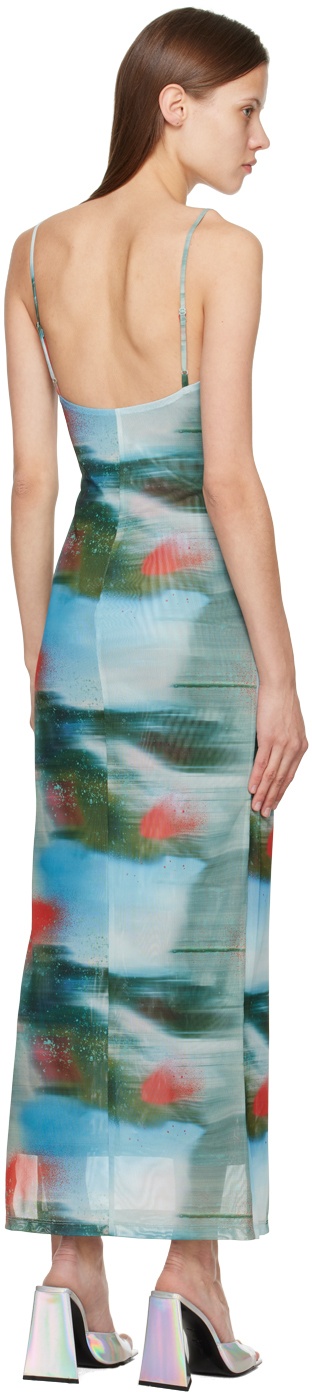 Multicolor Thais Midi Dress - 3