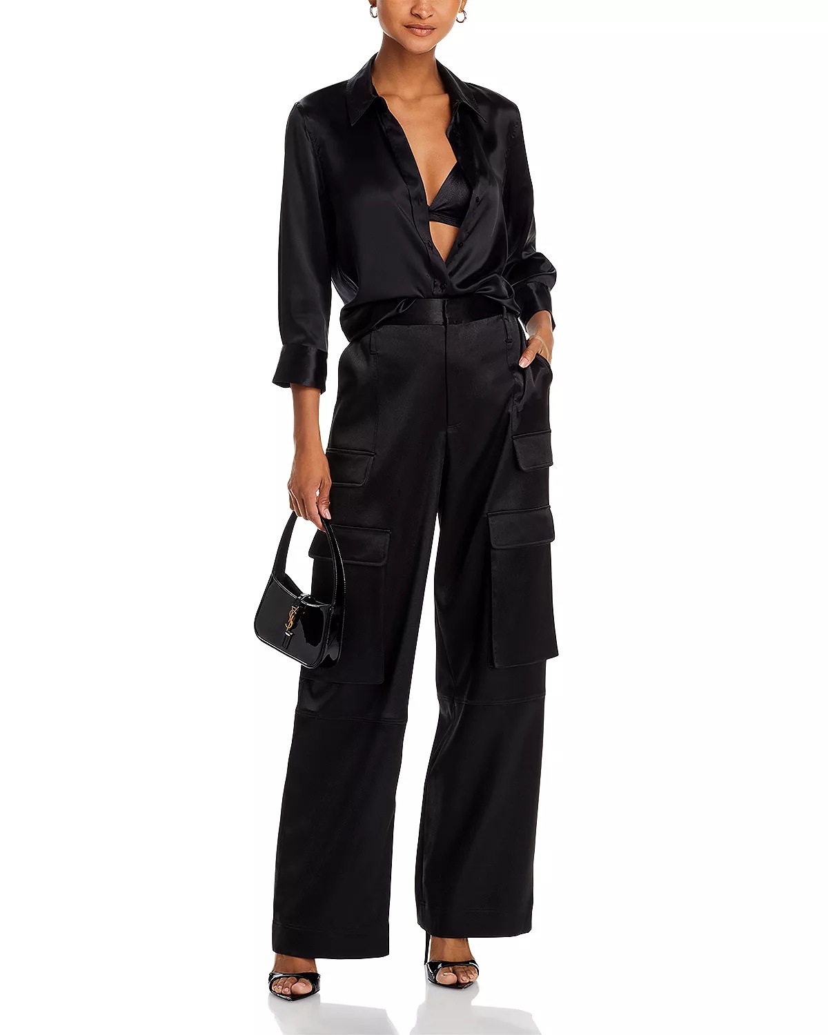 Dani Silk Charmeuse Blouse - 2