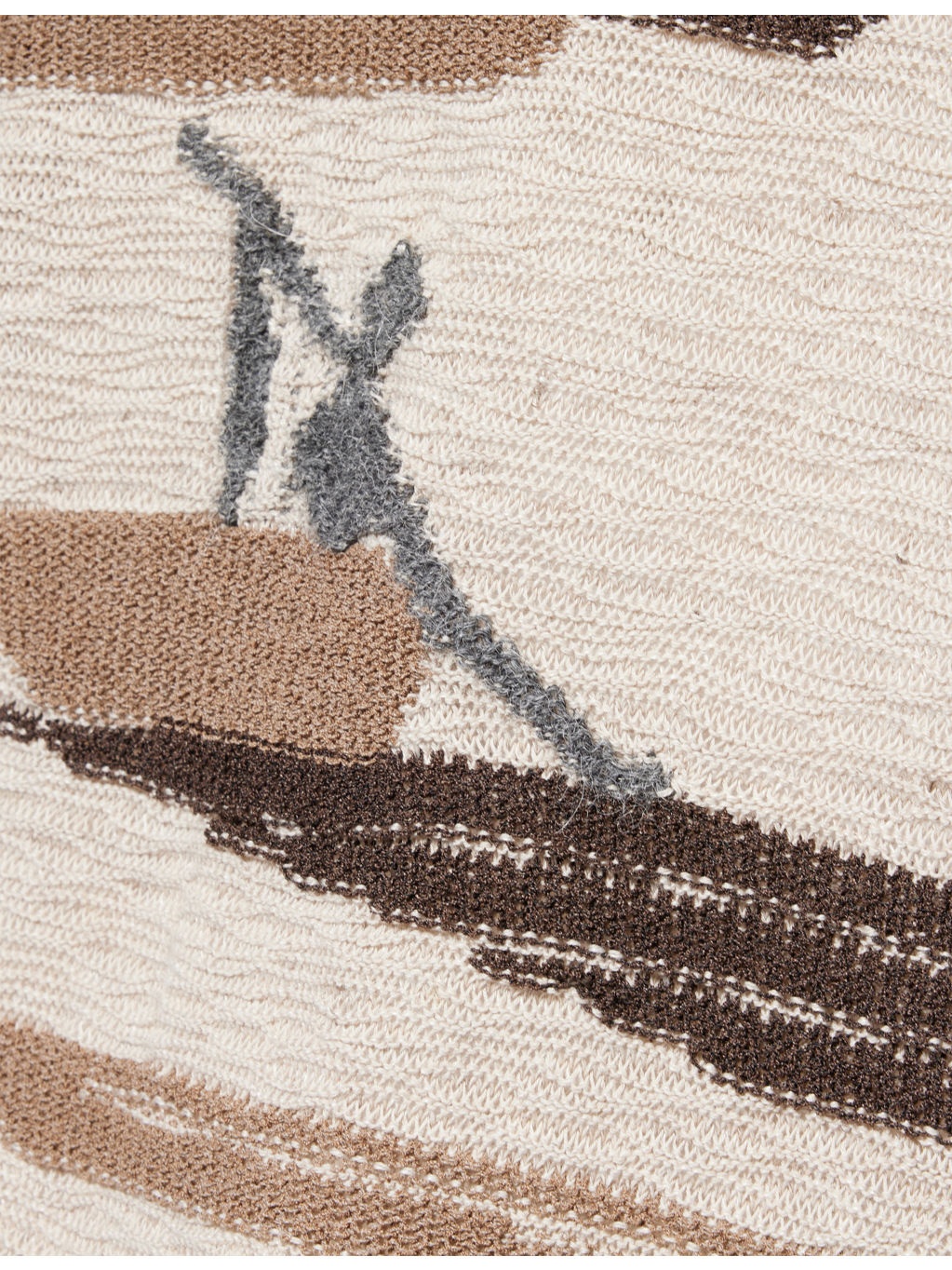 Graphic-Embroidered Cotton and Linen-Blend Polo Shirt - 6