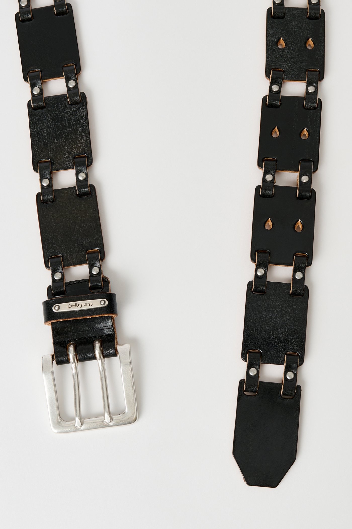 Distributed Belt Black Bridle Leather - 2
