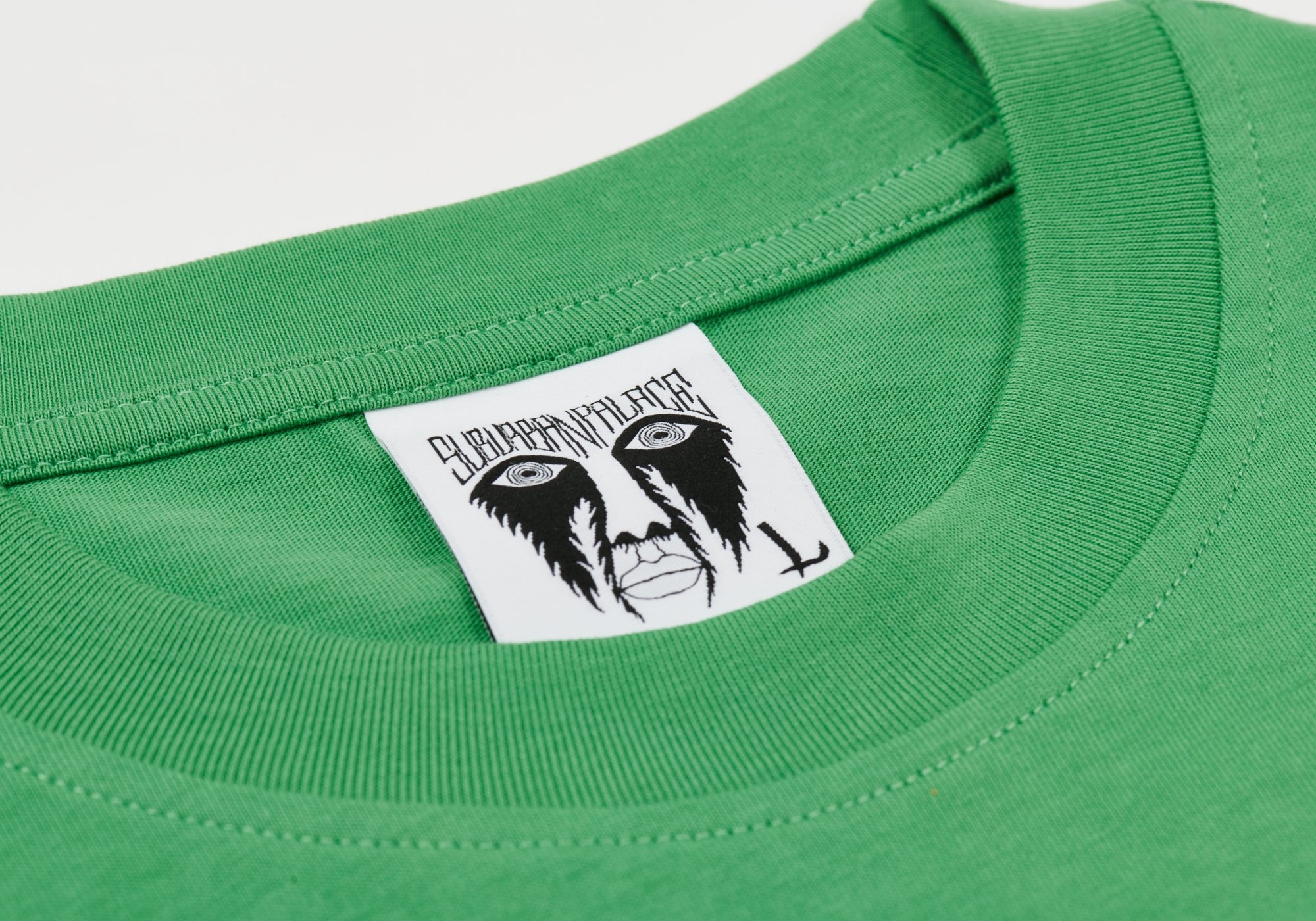 PALACE SUBURBAN BLISS ELF HEAD T-SHIRT GREEN - 2