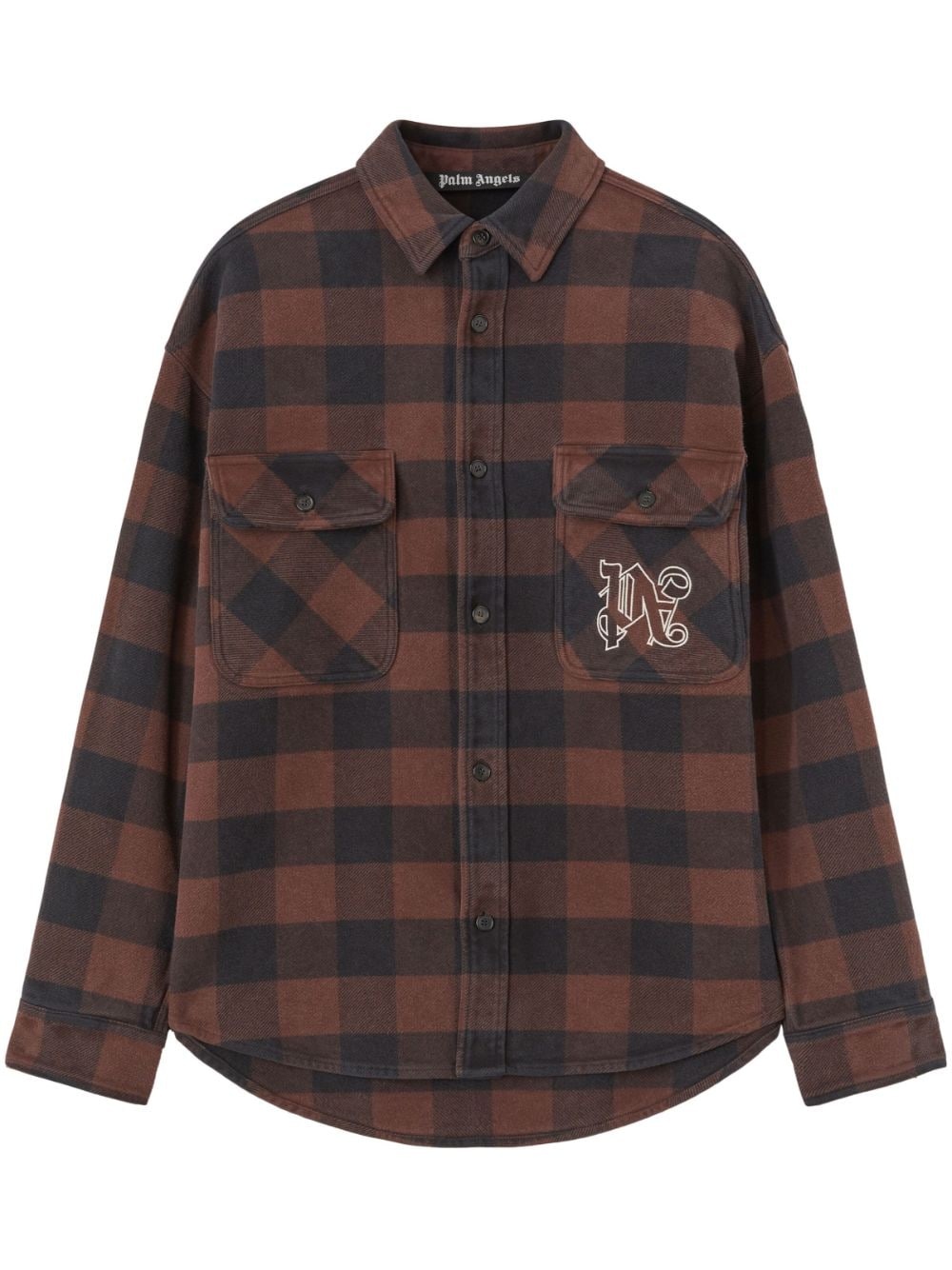 Palm Angels Shirts Brown - 1
