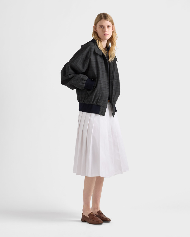 Prada Prince of Wales checked wool jacket outlook