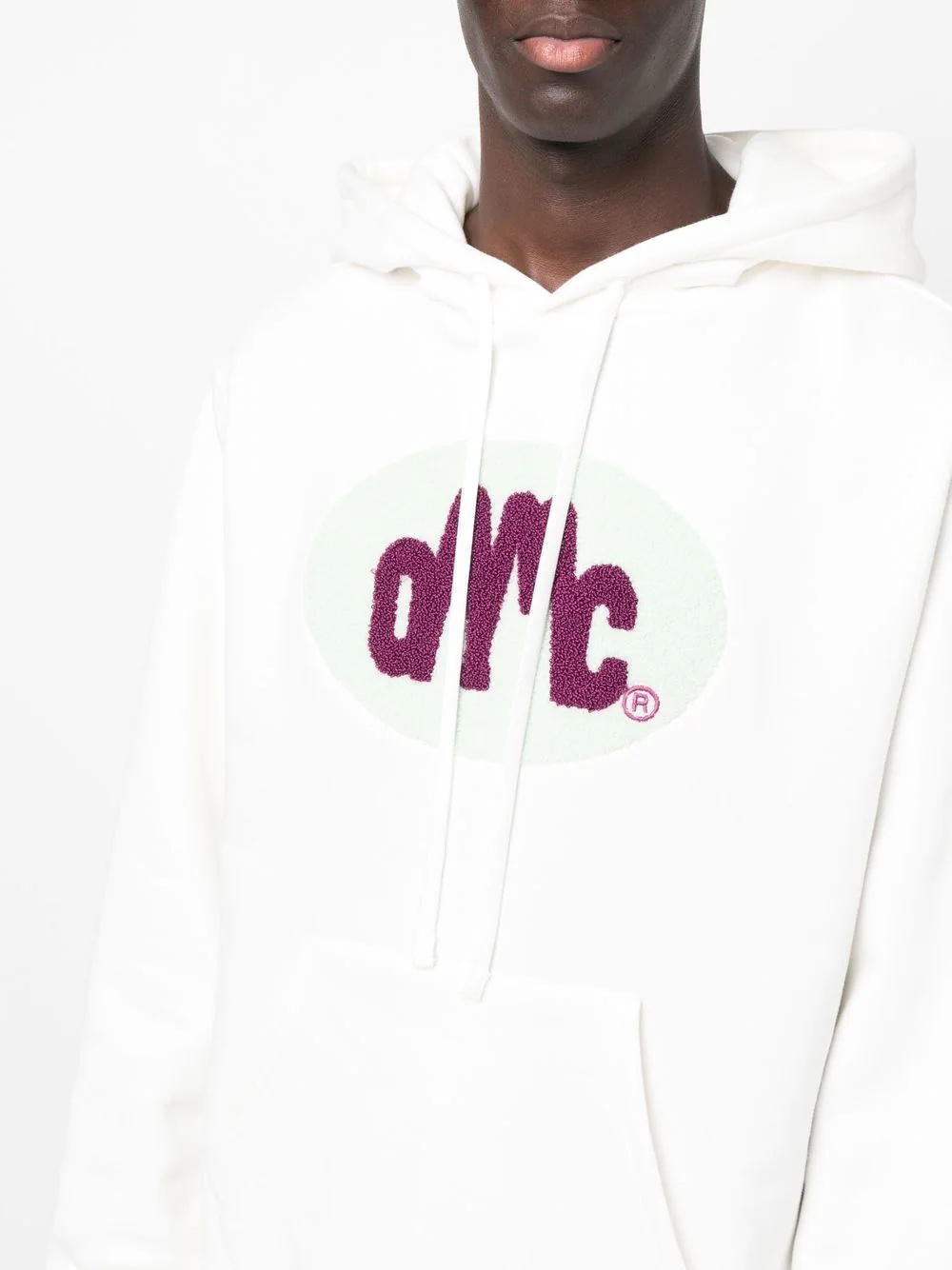 logo-print pullover hoodie - 5