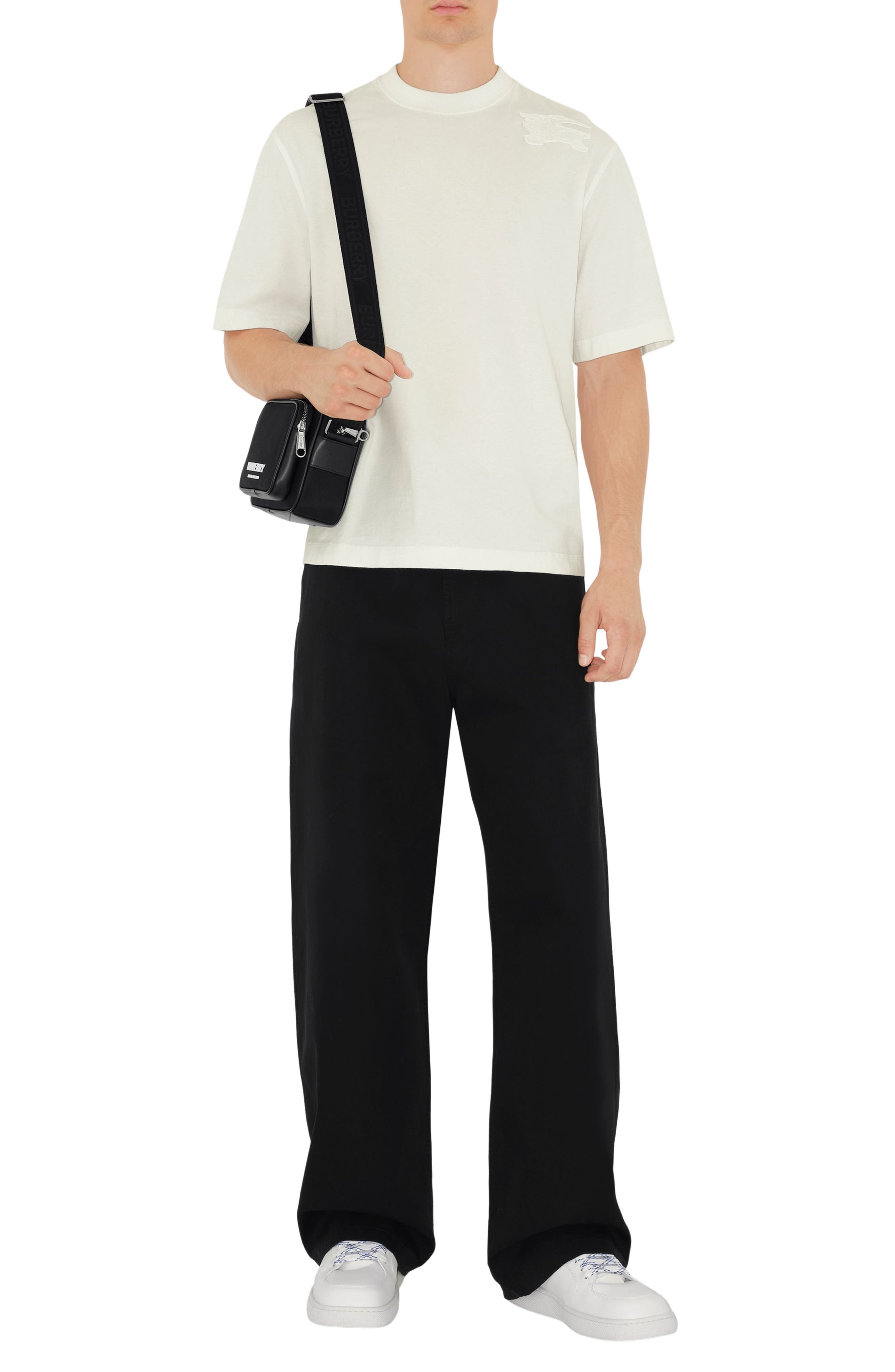 burberry Paddy Nylon Crossbody Bag in Black at Nordstrom - 7